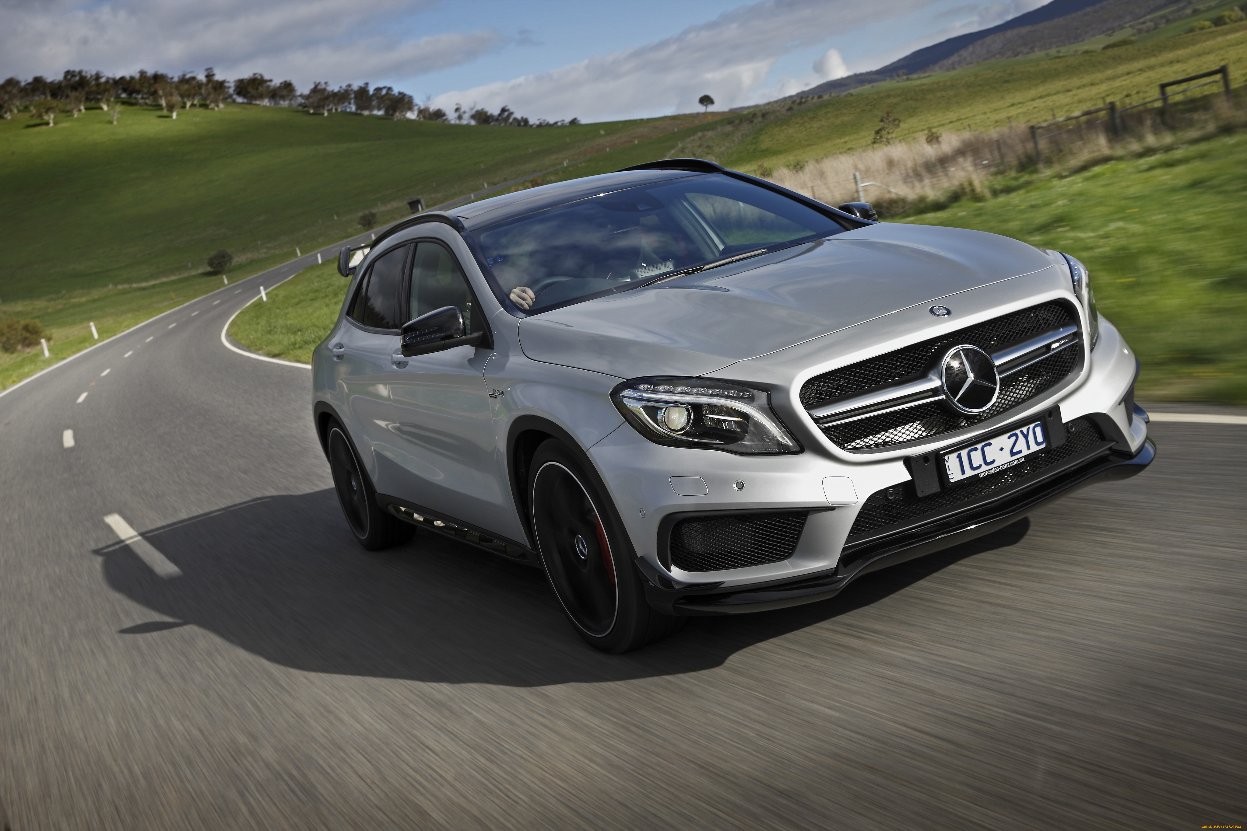 автомобили, mercedes-benz, 2014г, x156, au-spec, amg, 4matic, gla, 45