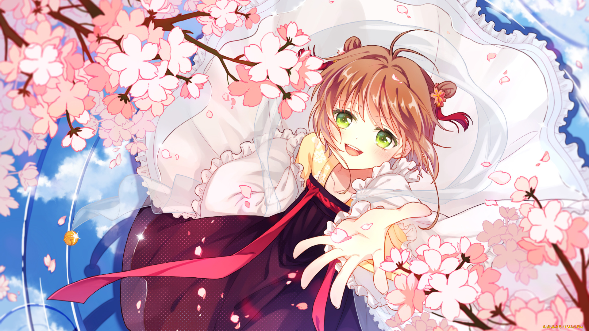 аниме, card, captor, sakura, девушка