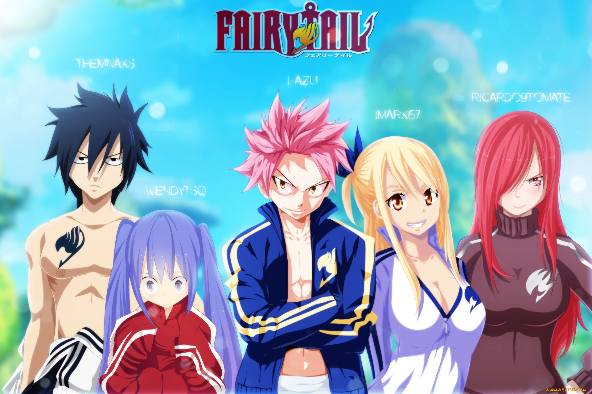 аниме, fairy, tail, персонаж