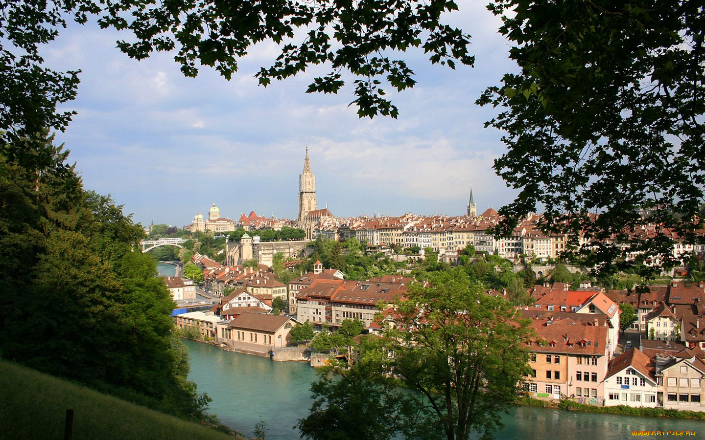 bern, switzerland, города, берн, швейцария