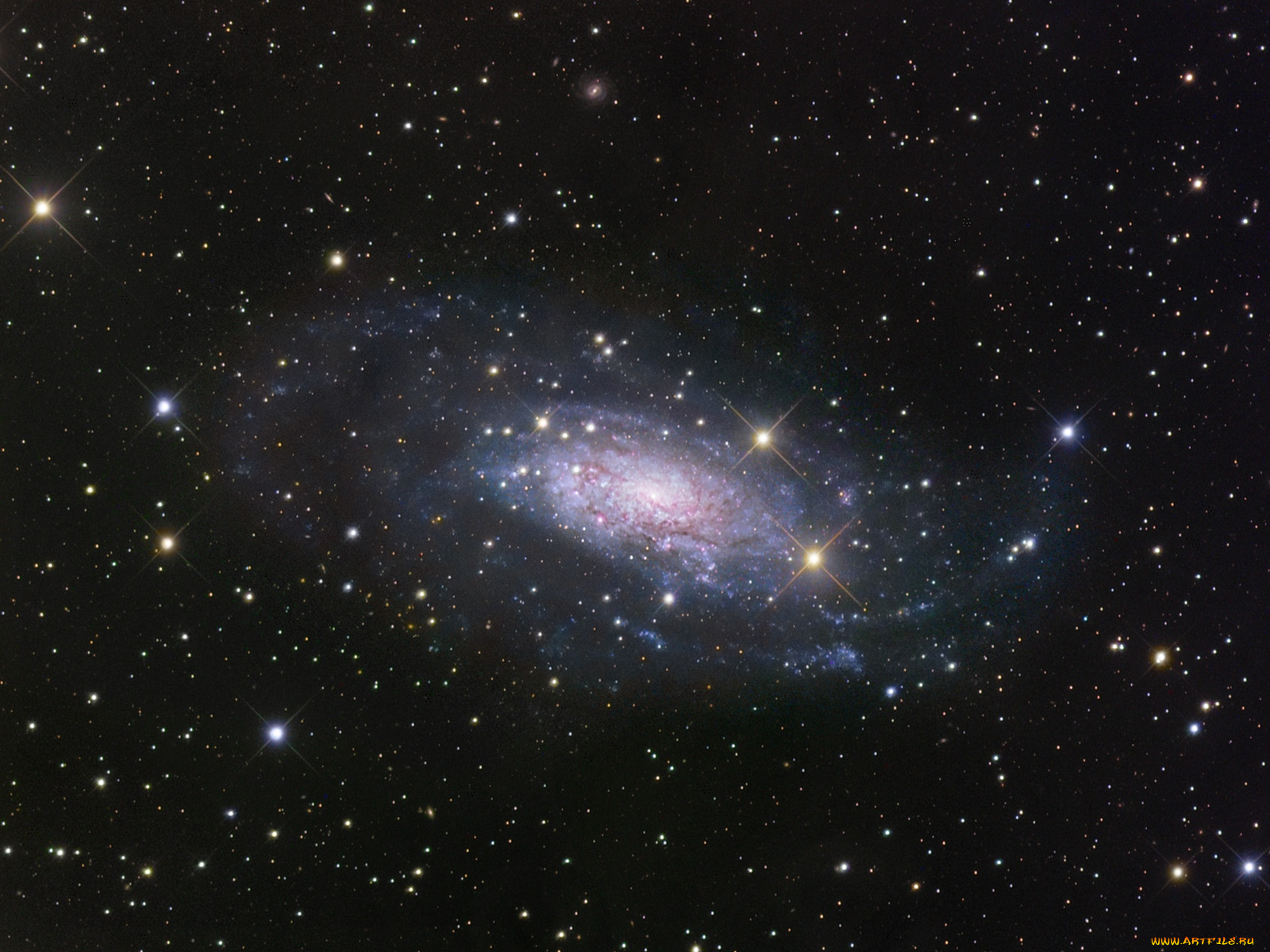 ngc, 3621, космос, галактики, туманности