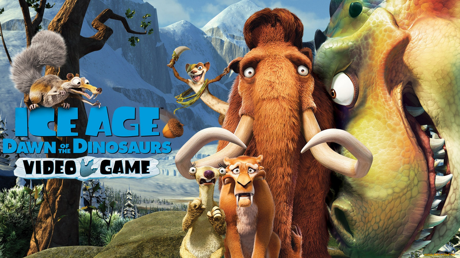 ice, age, dawn, of, the, dinosaurs, видео, игры