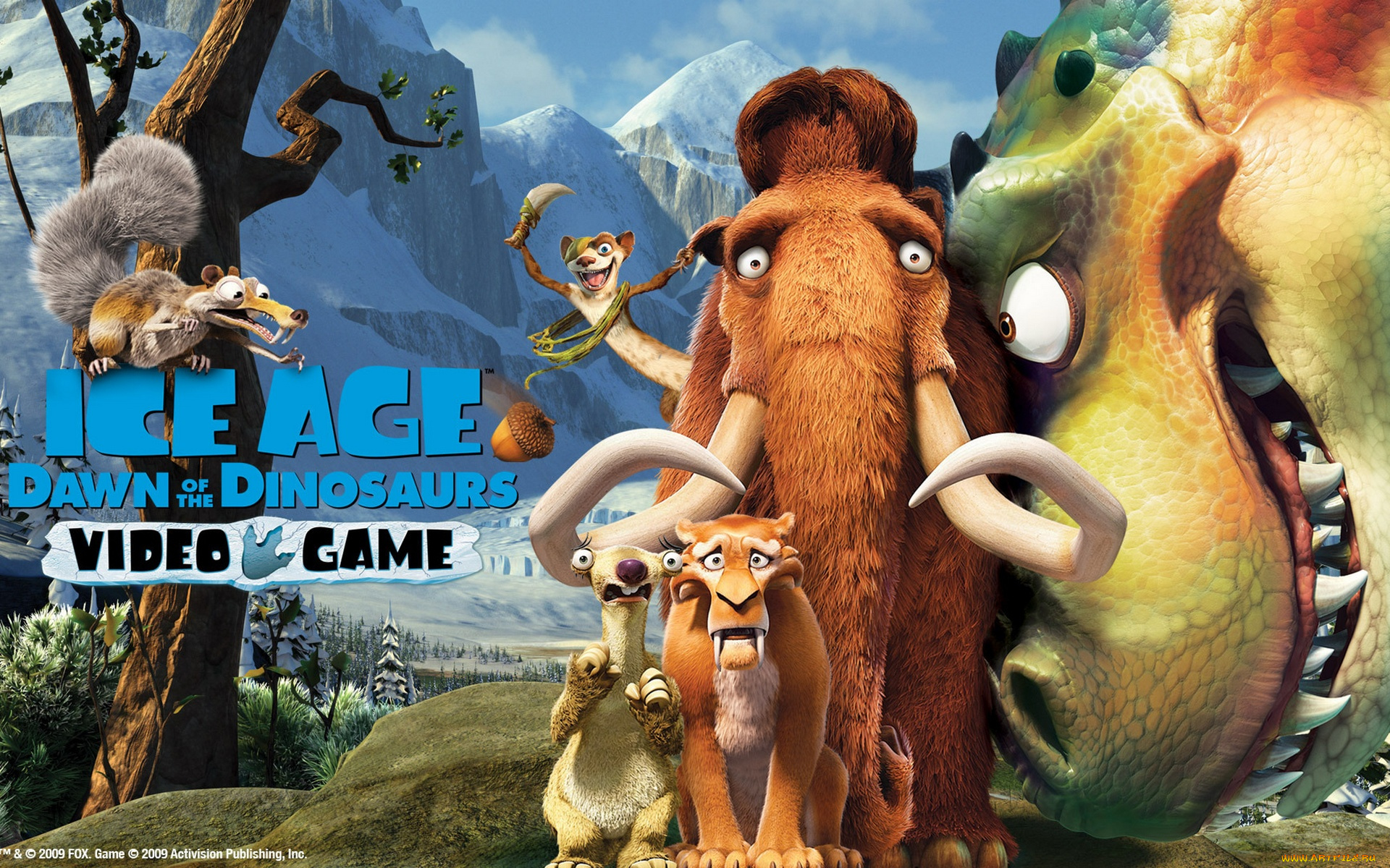 ice, age, dawn, of, the, dinosaurs, видео, игры