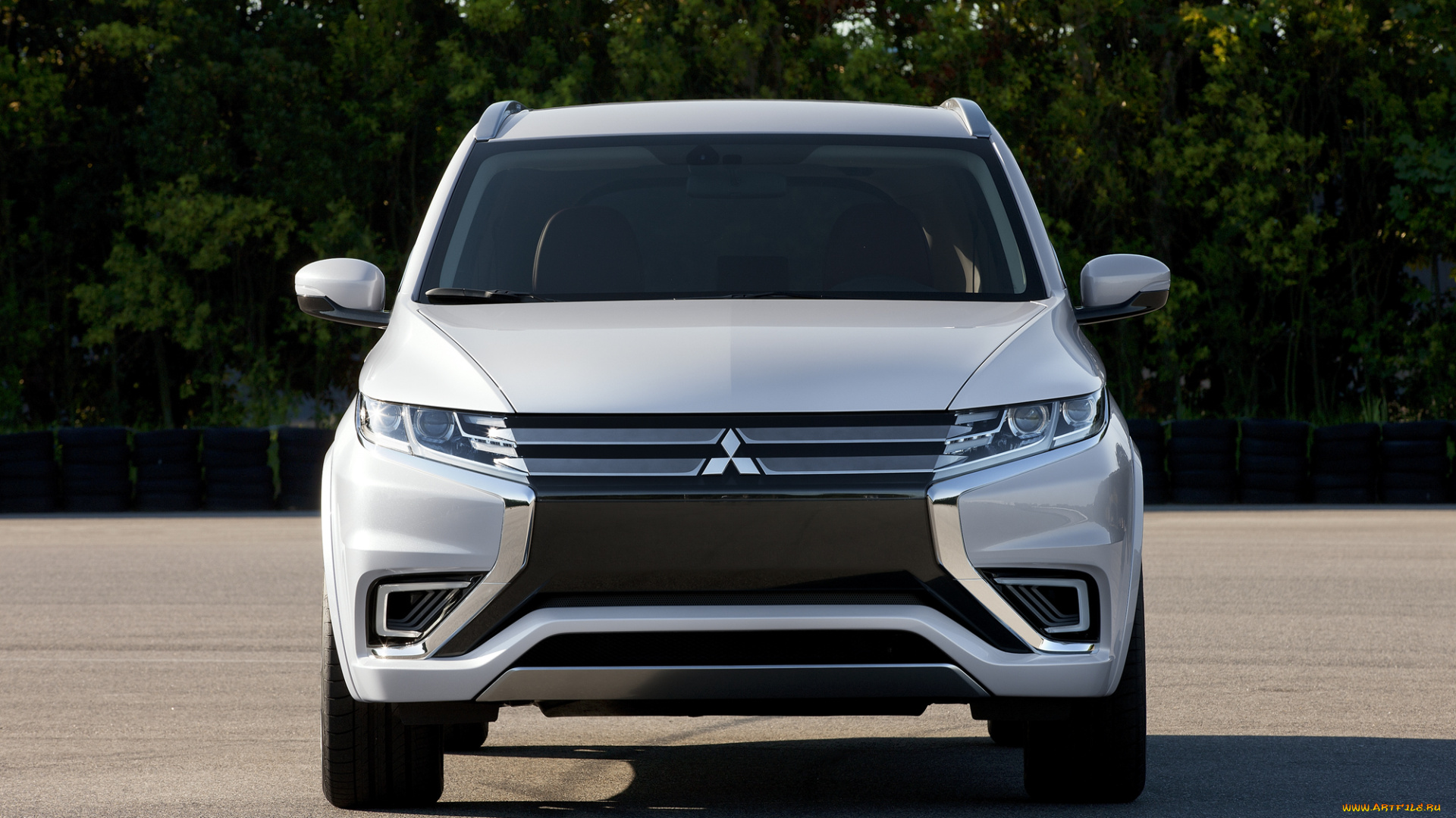 автомобили, mitsubishi, светлый, 2014г, concept-s, phev, outlander