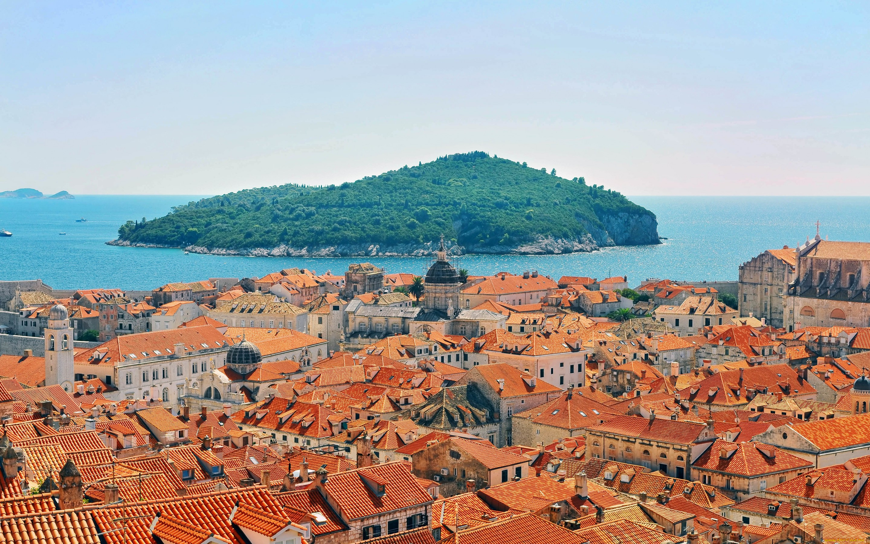 города, дубровник, , хорватия, адриатическое, море, дубровник, croatia, dubrovnik