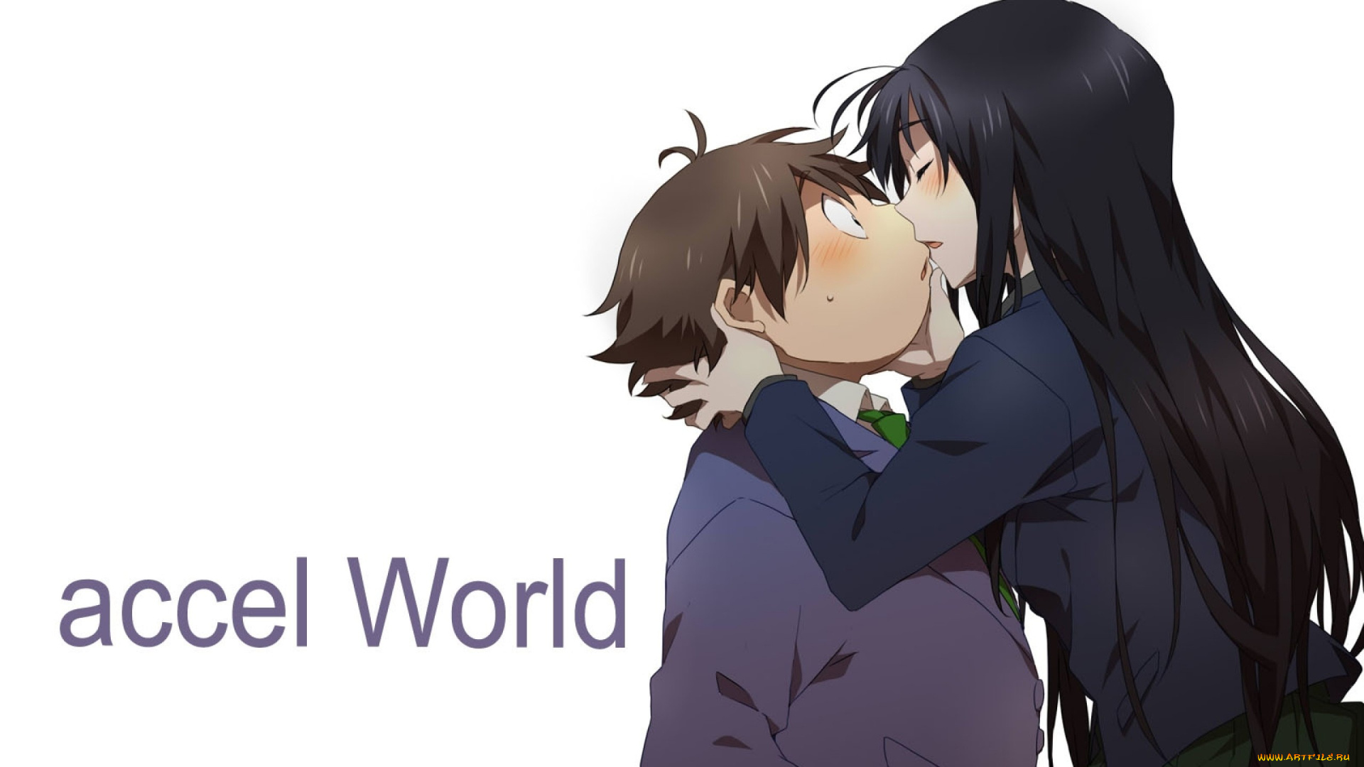 аниме, accel, world, accel, world