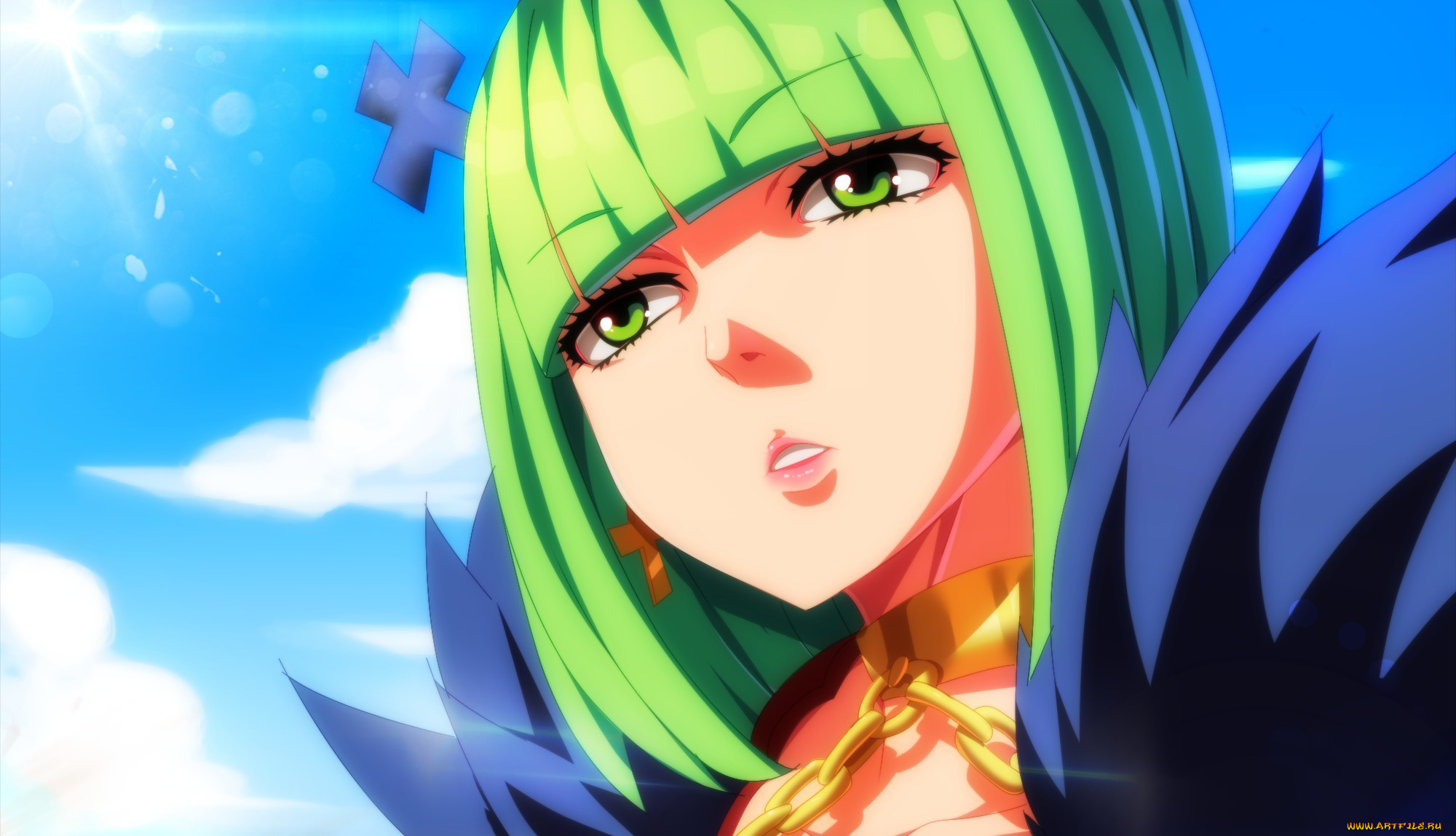 аниме, fairy, tail, brandish