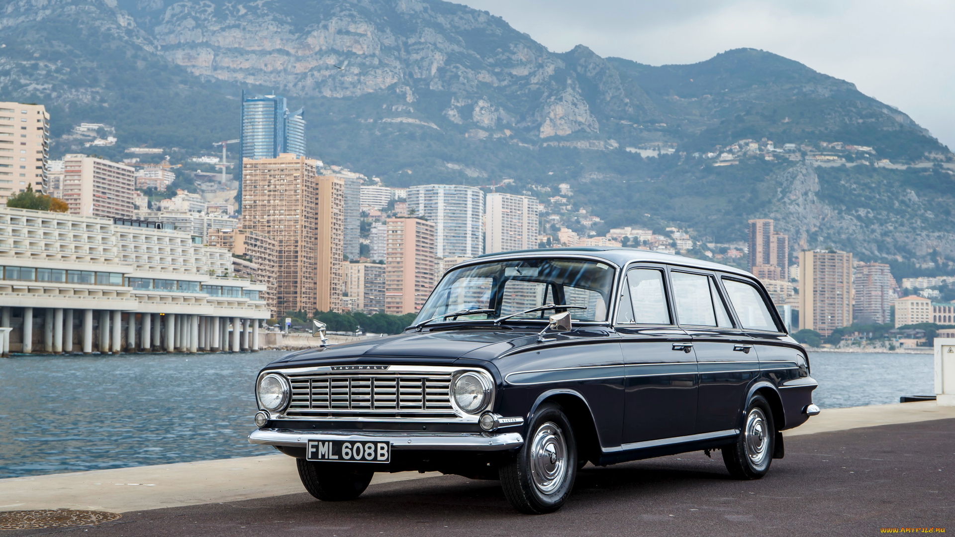 автомобили, vauxhall, 1961, 1964, victor, de, luxe, estate, fb, ретро, grey, metallic