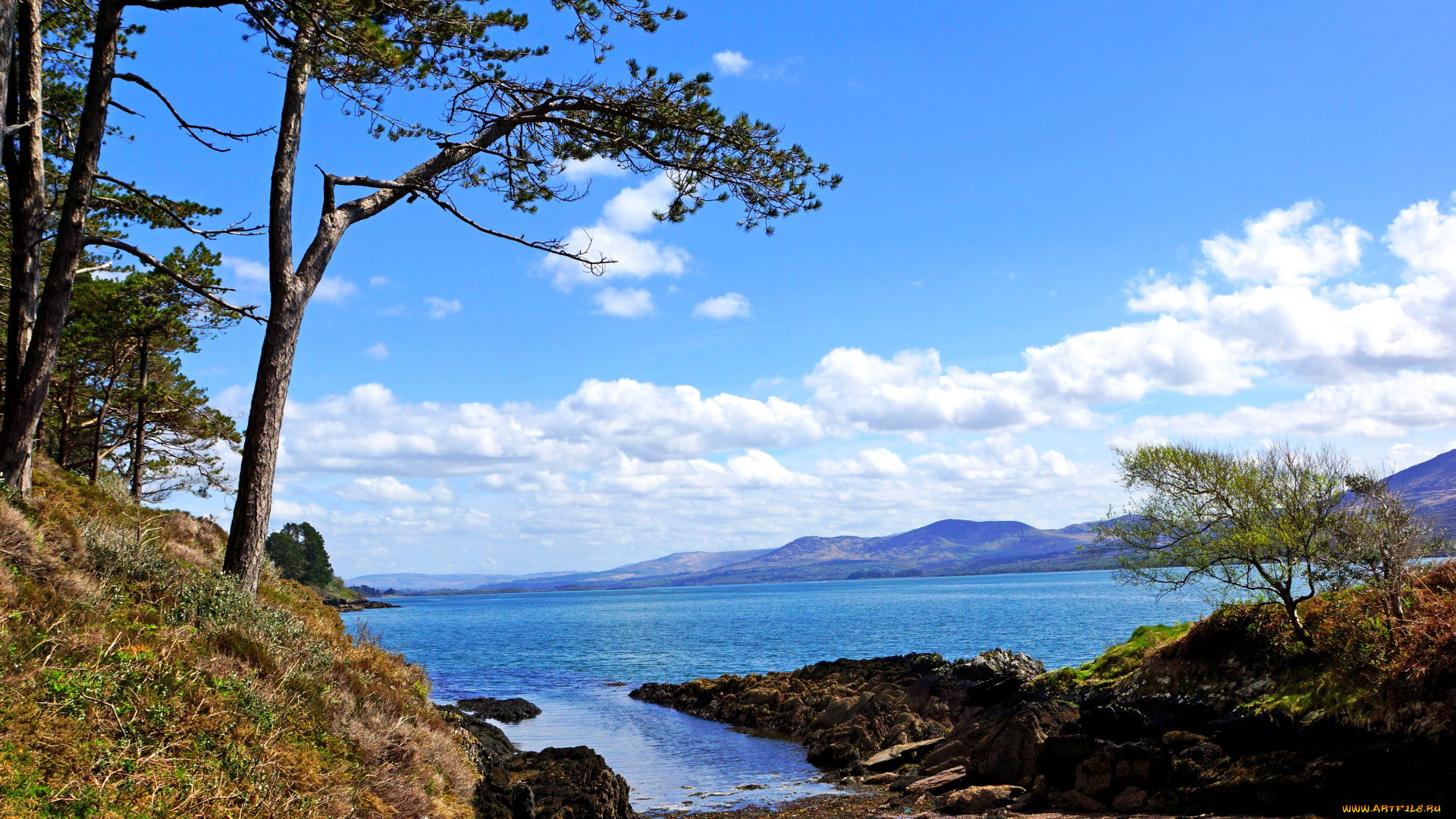 kenmare, bay, kerry, ireland, природа, побережье, kenmare, bay