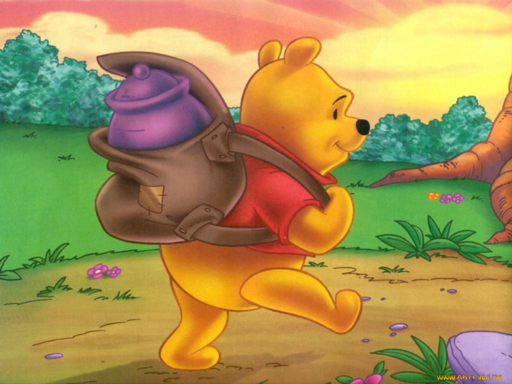 мультфильмы, winnie, the, pooh