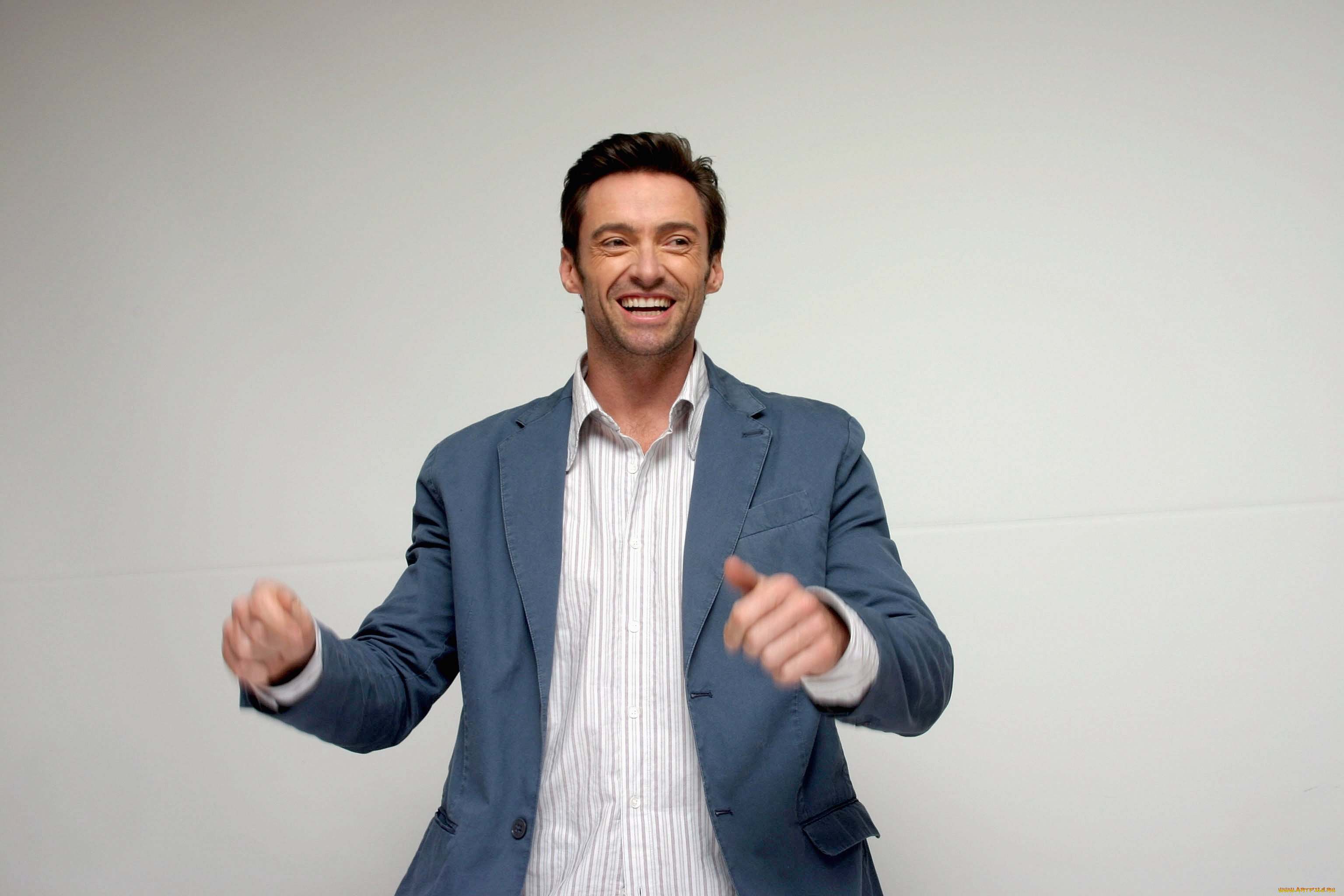 hugh, jackman, мужчины, актер, улыбка, красавец, талант, смех, smile