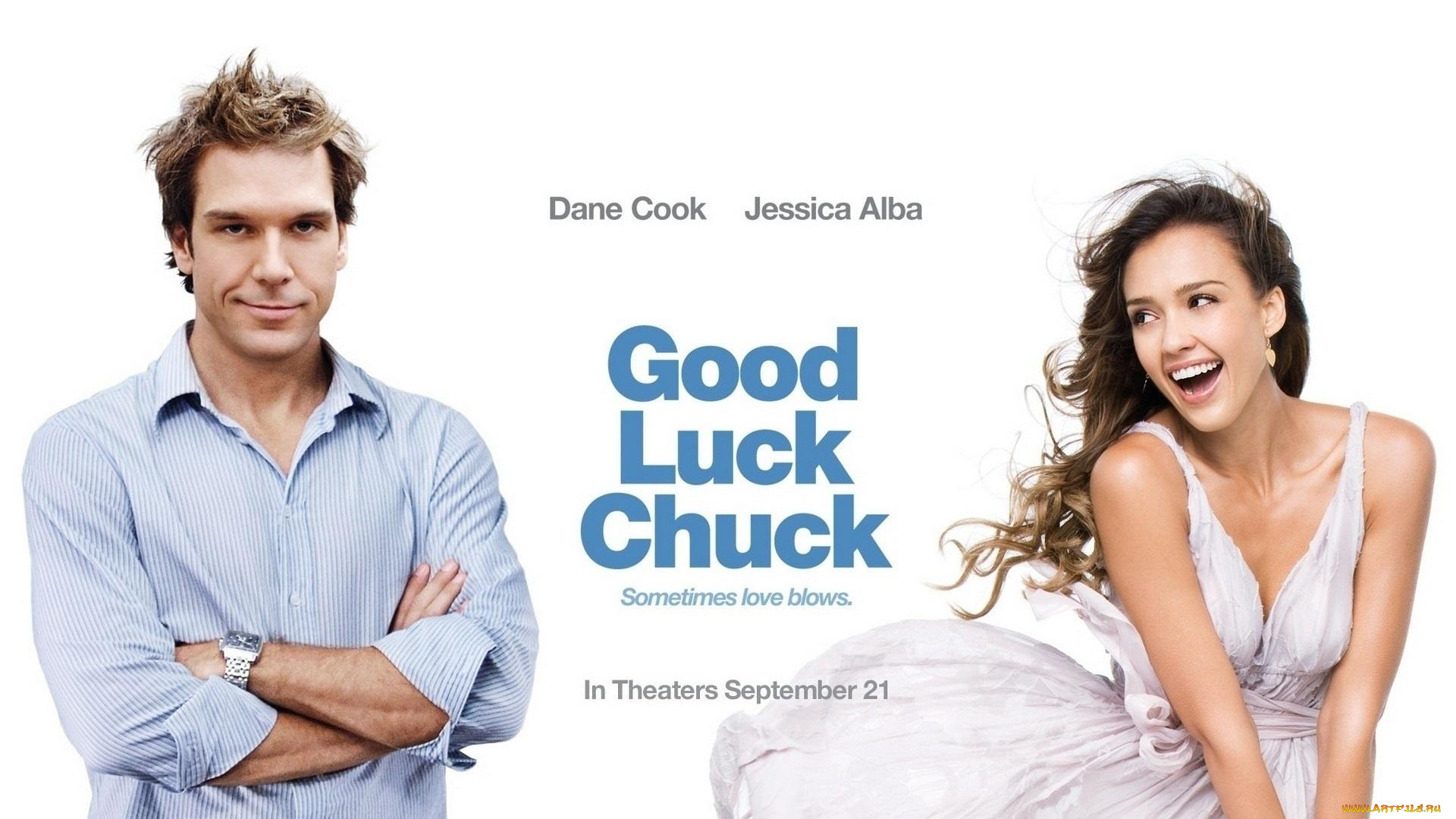 good, luck, chuck, кино, фильмы, dane, cook, jessica, alba
