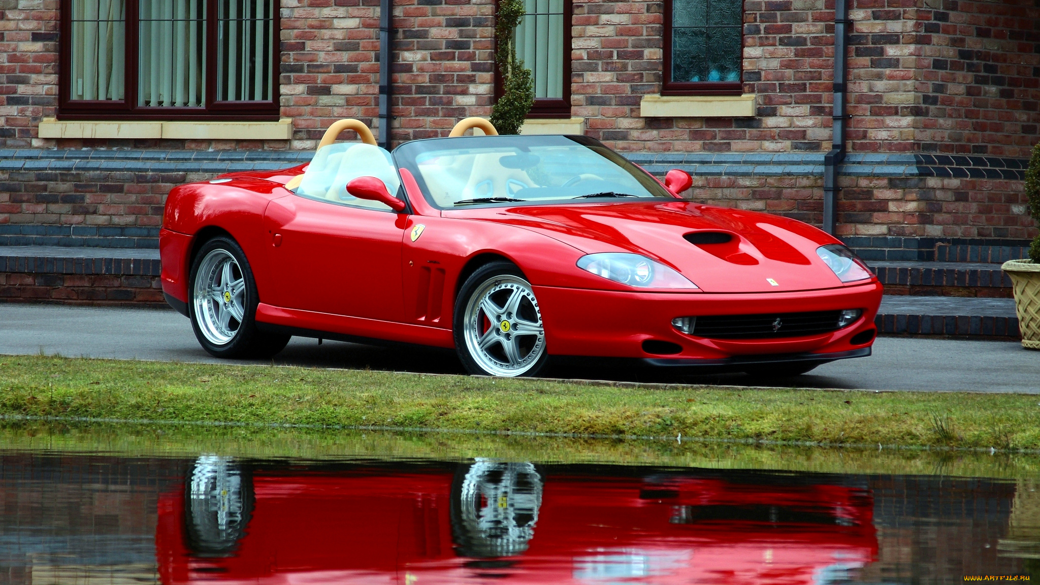 ferrari, 550, автомобили, италия, спортивные, гоночные, s, p, a