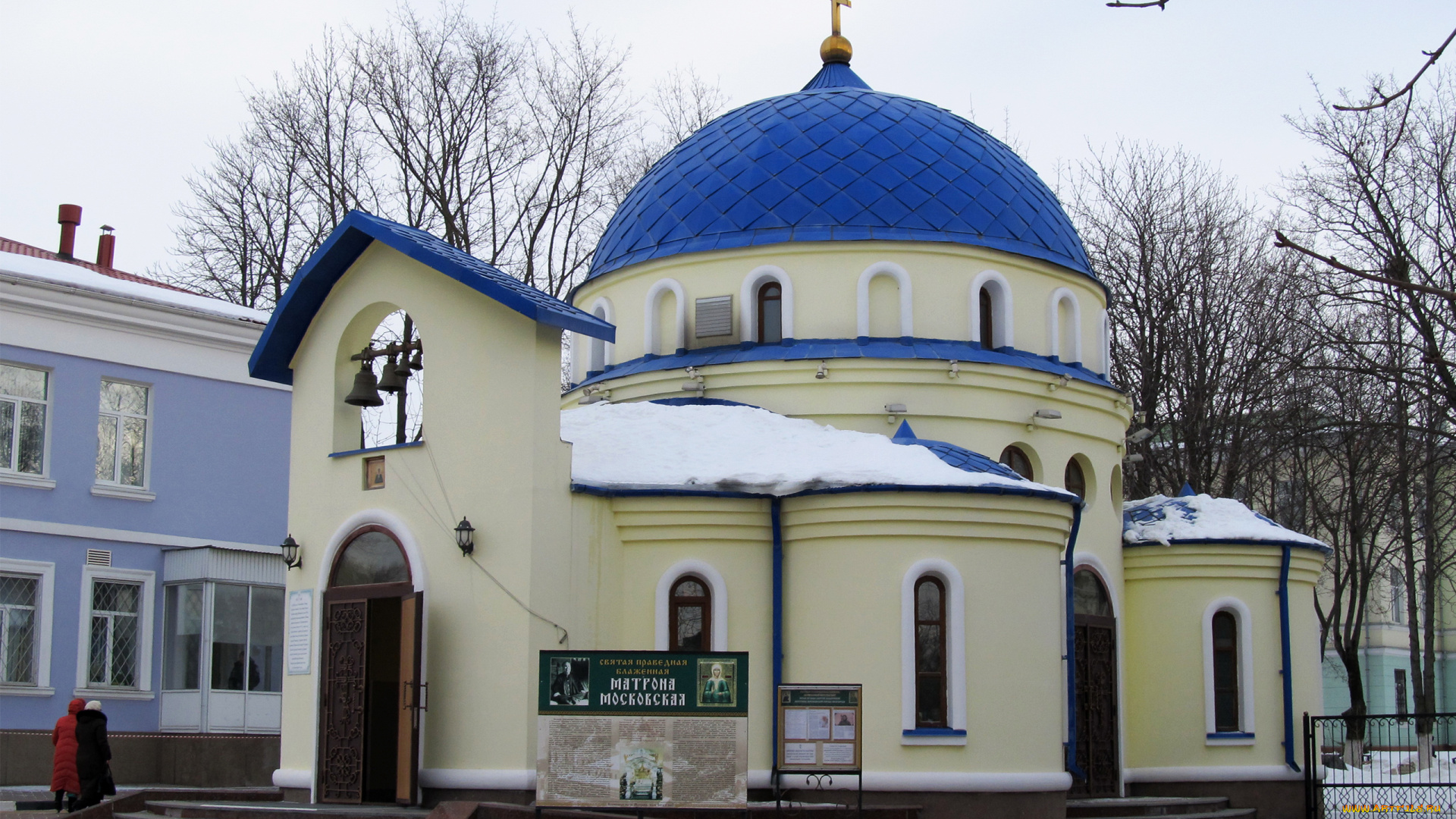 церковь, св, , пантелеймона, города, -, православные, церкви, , монастыри, клиника, зима, белгород, церковь