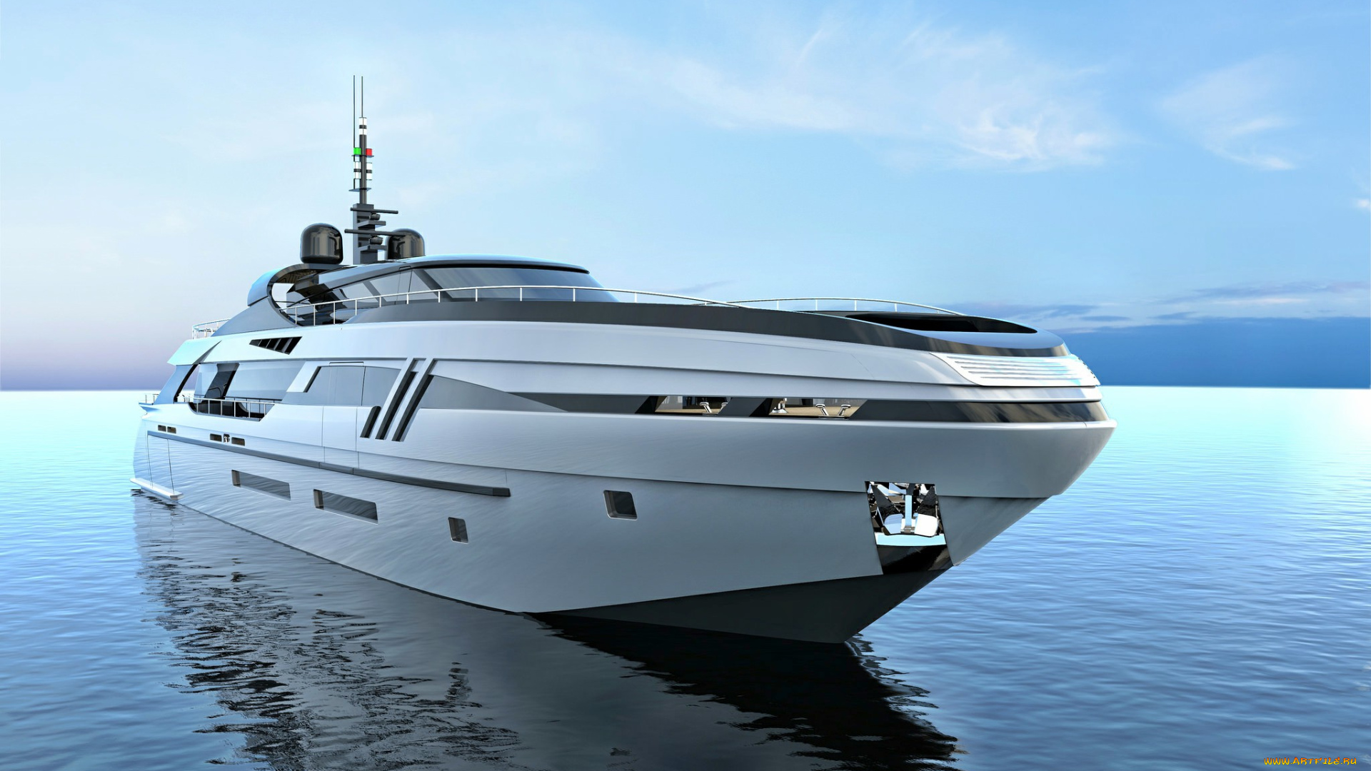 eldoris, , 43m, superyacht, корабли, 3d, суперяхта