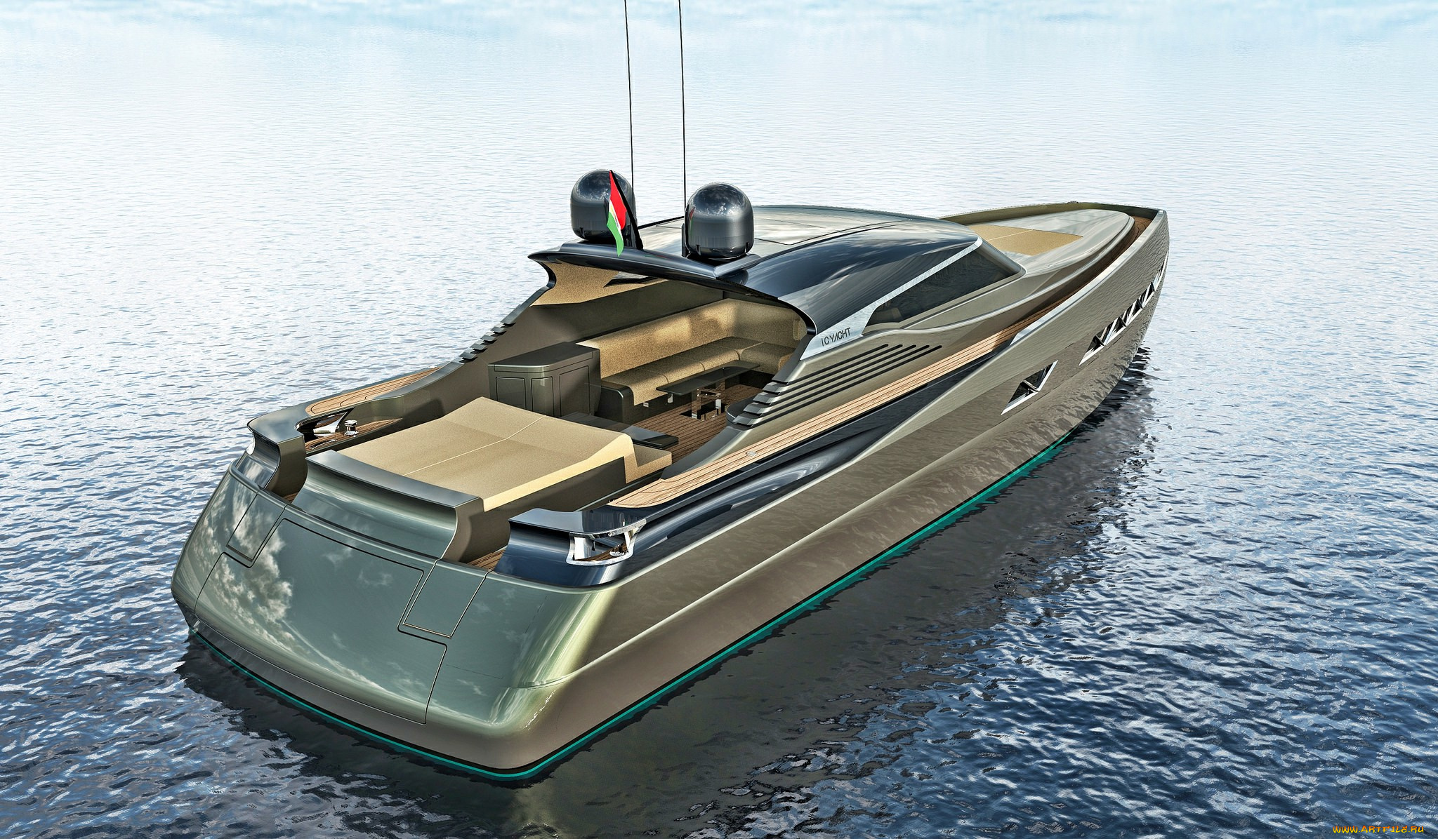 , yacht, 55`, ht, корабли, 3d, суперяхта