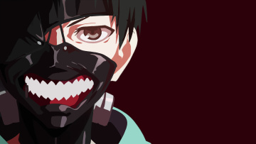 Картинка аниме tokyo+ghoul вектор кен канеки токийский гуль