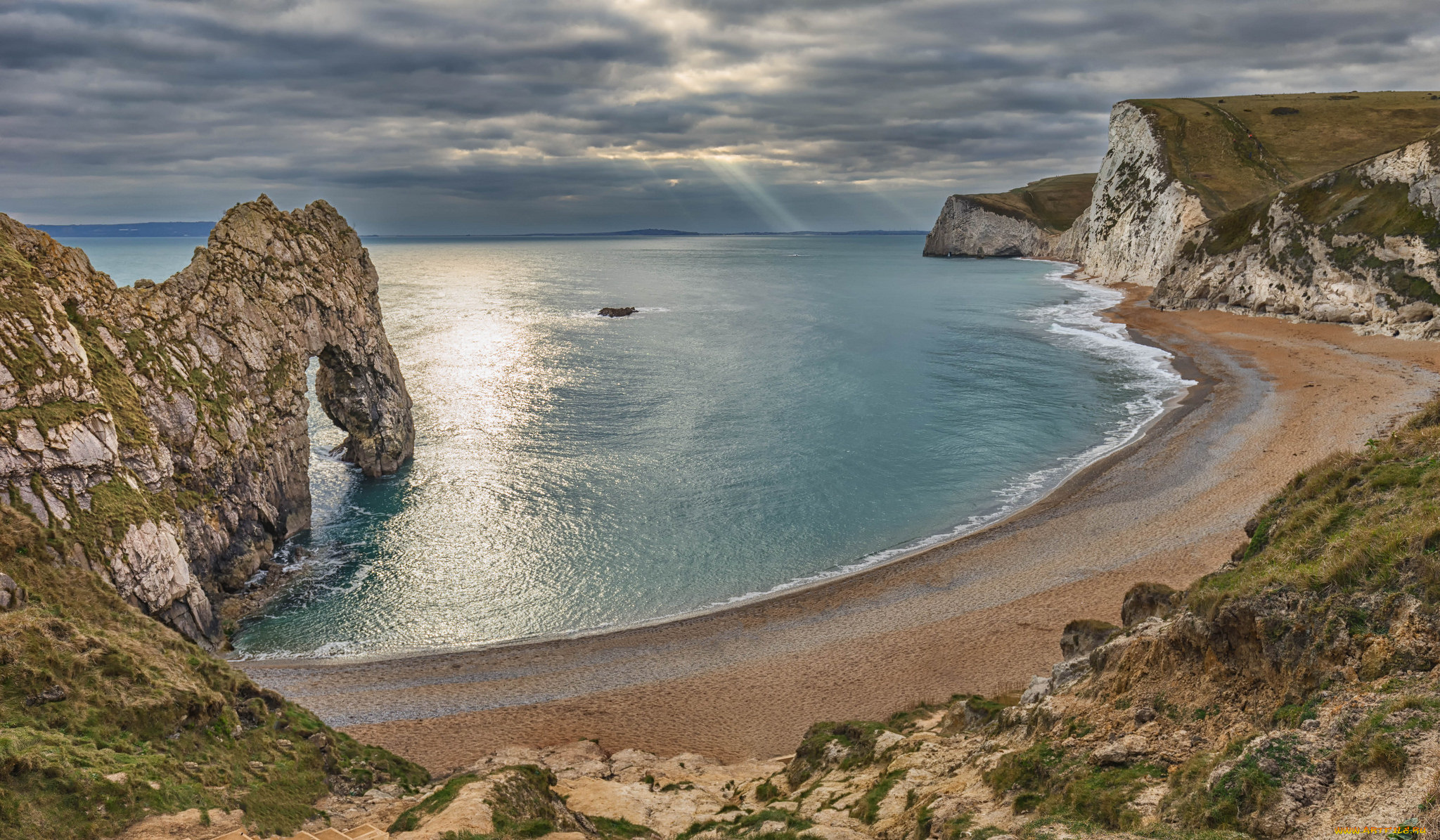 природа, побережье, берег, море