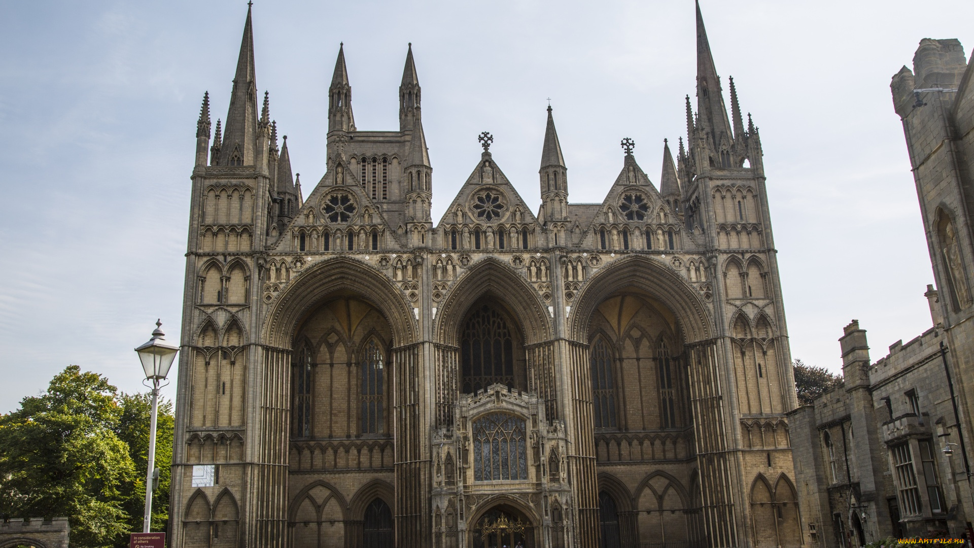 peterborough, cathedral, города, -, католические, соборы, , костелы, , аббатства, peterborough, cathedral