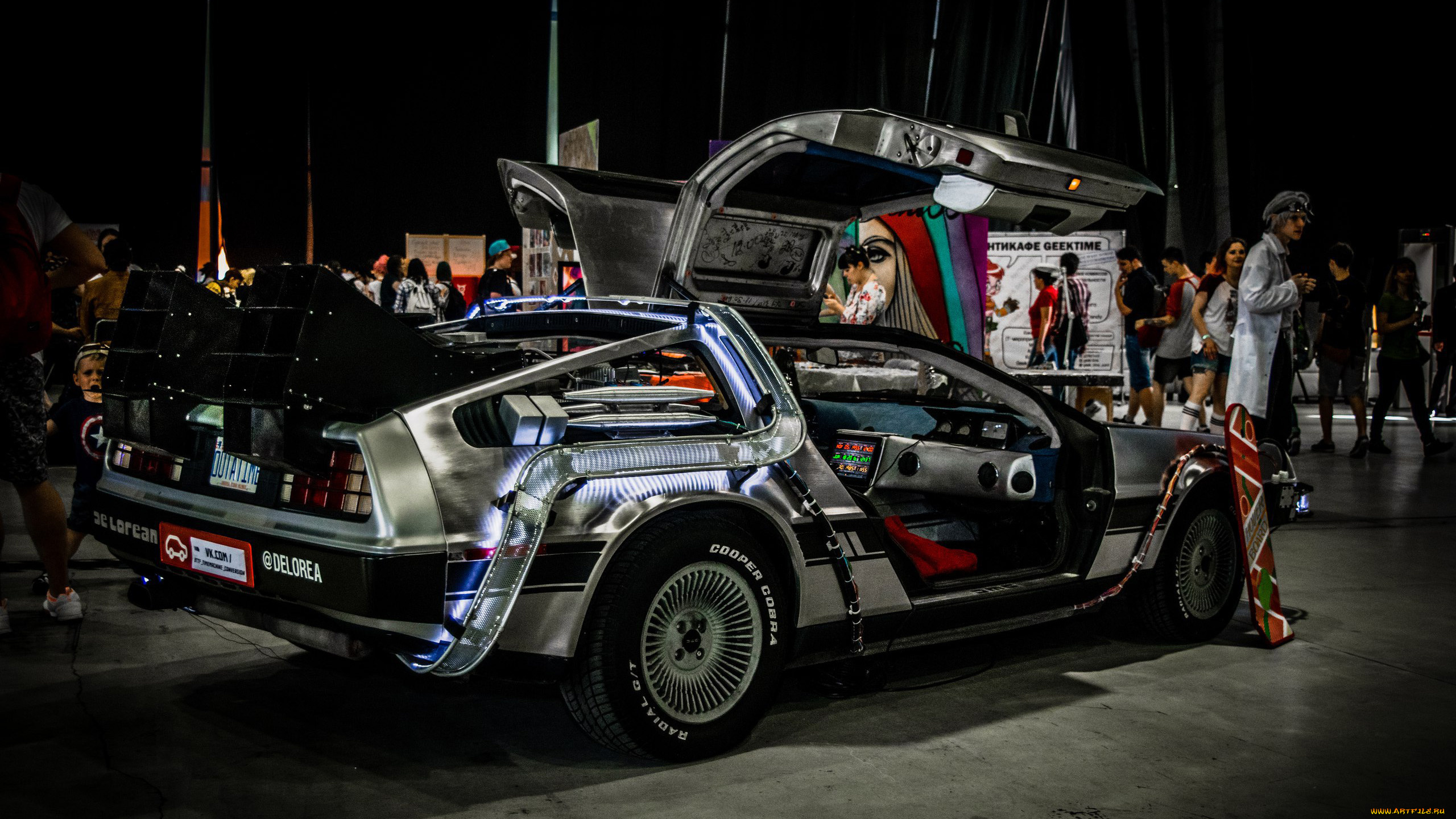 автомобили, dmc, delorean