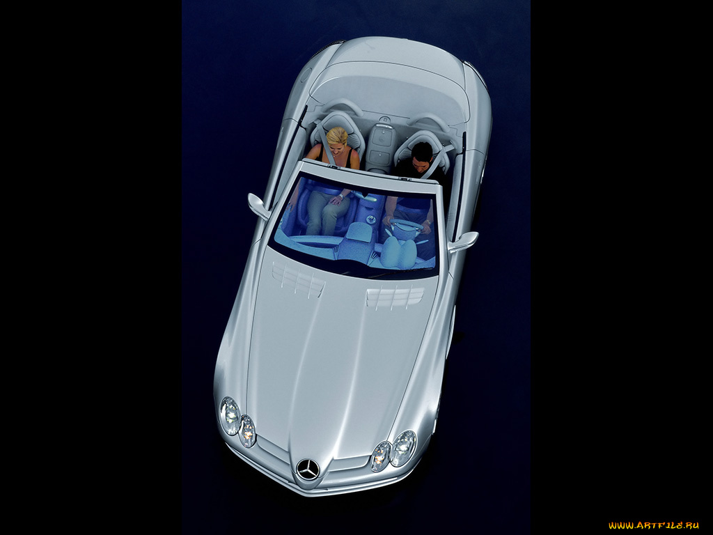 1999, mercedes, benz, vision, slr, roadster, автомобили