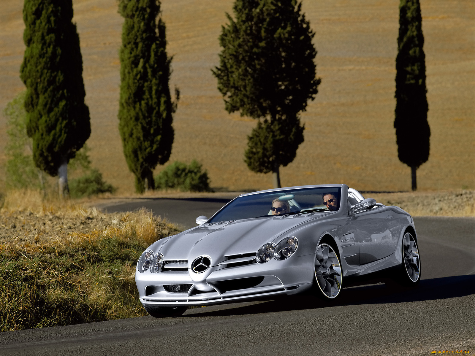 1999, mercedes, benz, vision, slr, roadster, автомобили