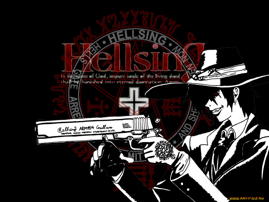 аниме, hellsing