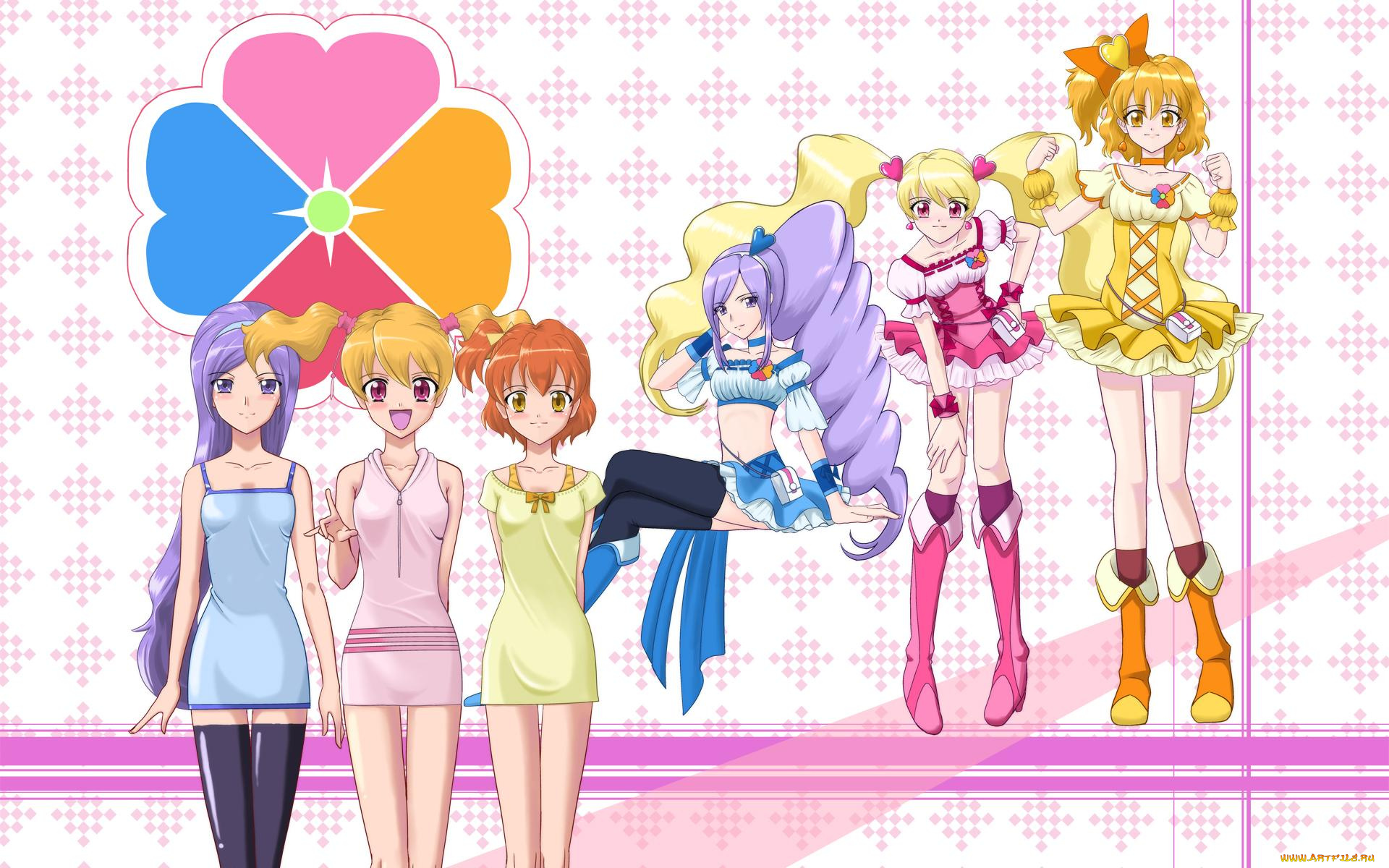 аниме, smile, precure