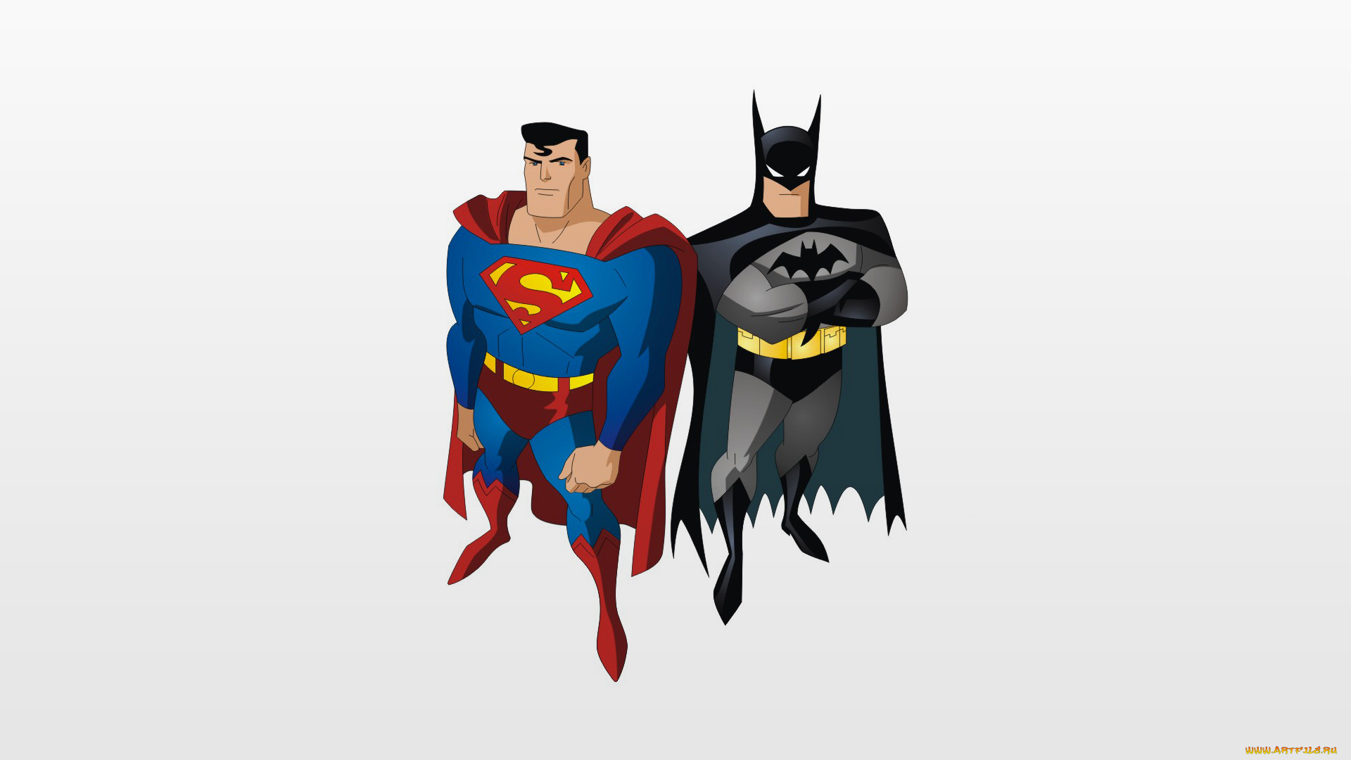 бэтмен, супермен, мультфильмы, unknown, разное, batman, superman