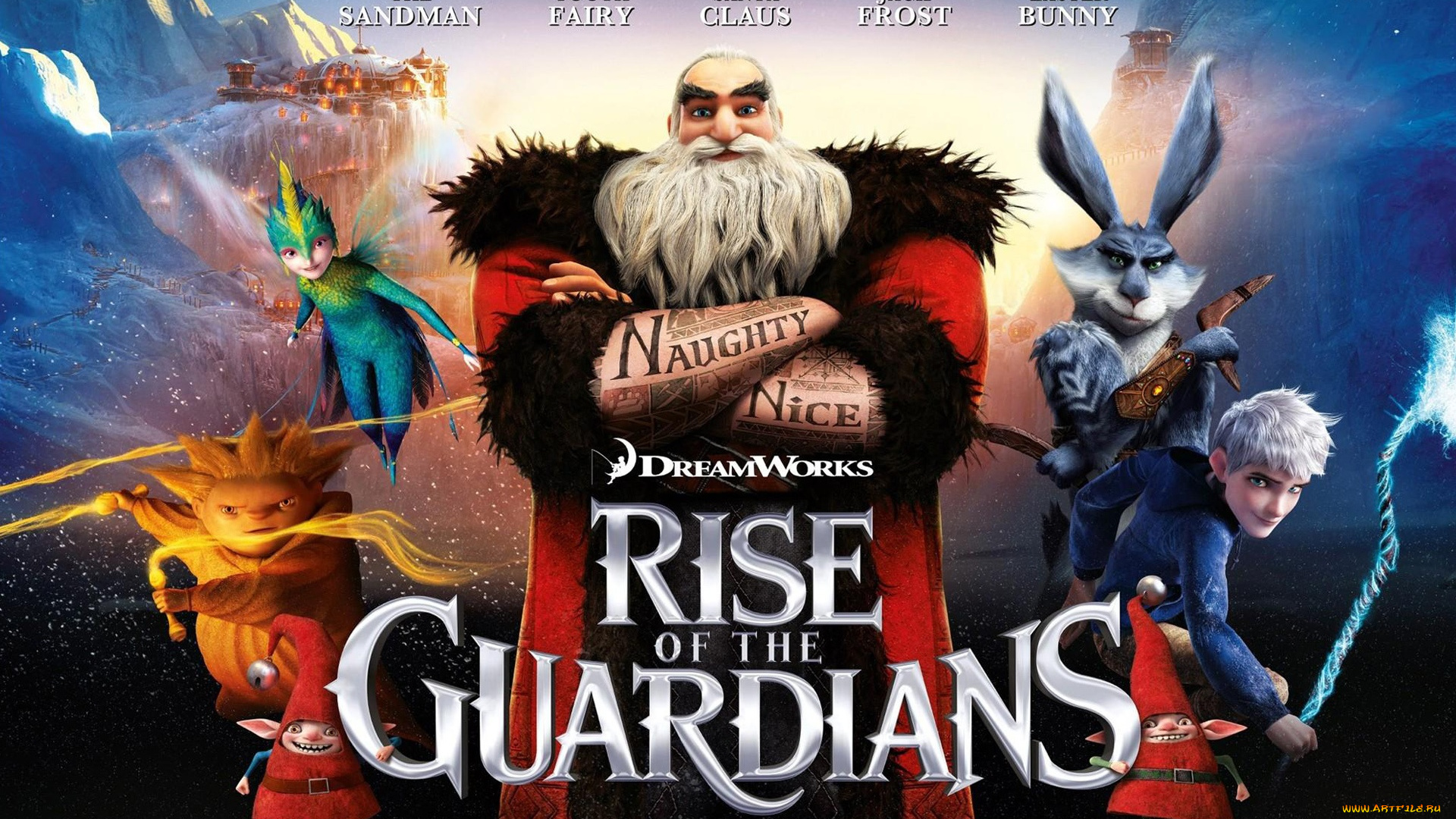 rise, of, the, guardians, мультфильмы