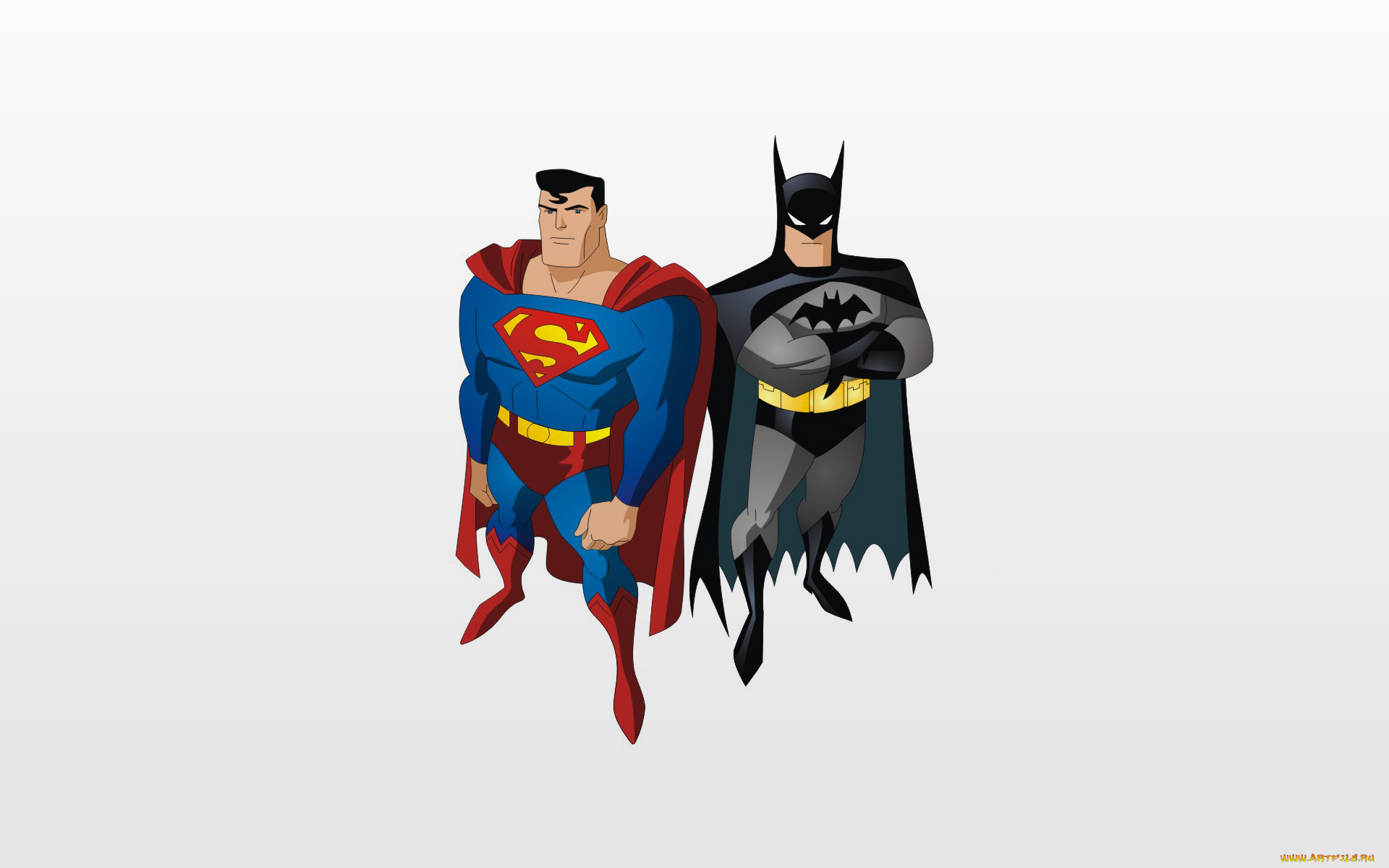 бэтмен, супермен, мультфильмы, unknown, разное, batman, superman