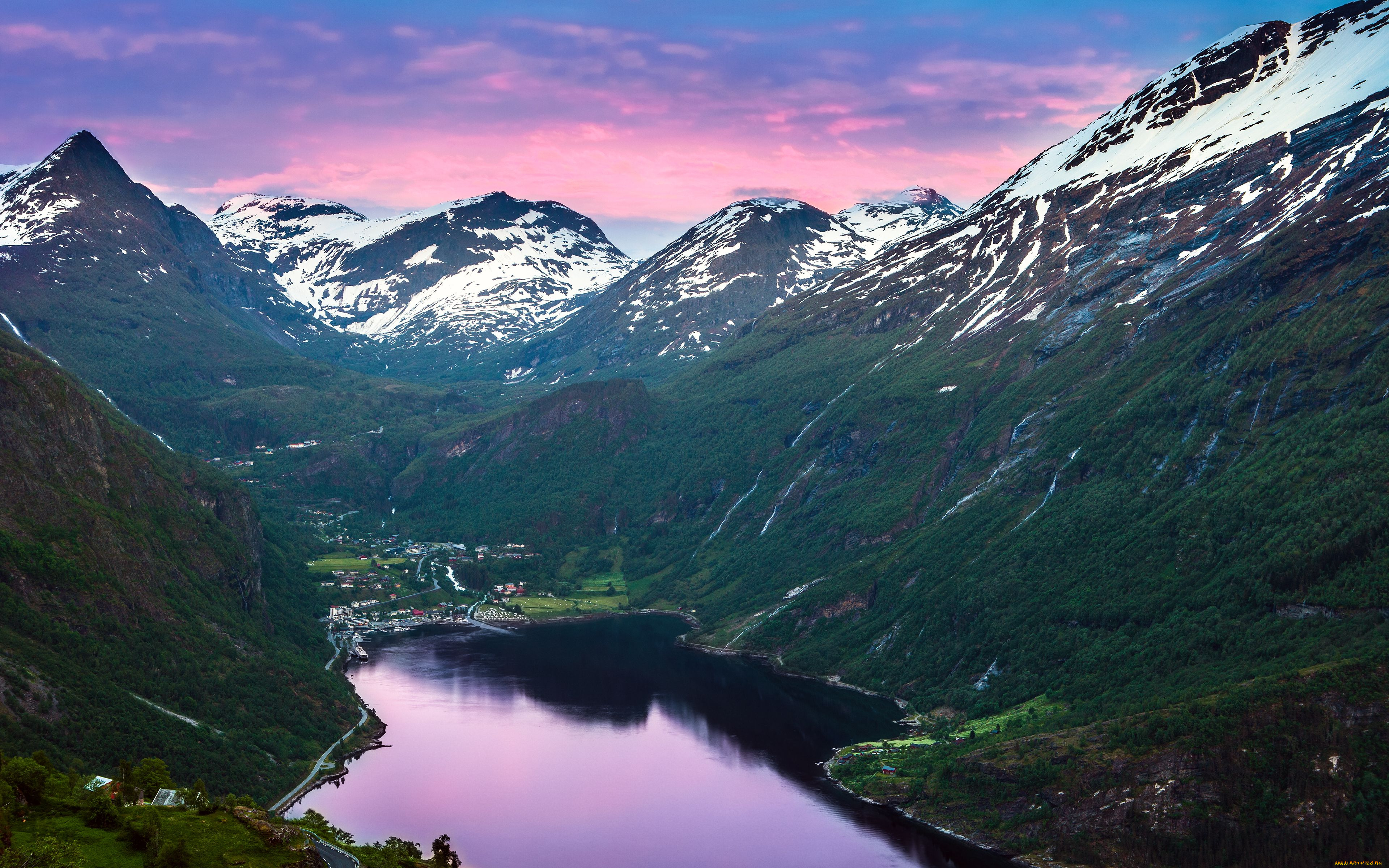 природа, горы, фьорд, норвегия, norway