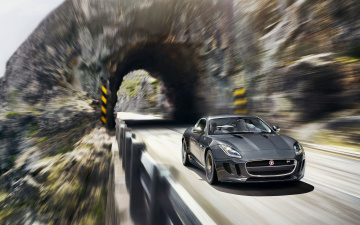 обоя jaguar, type, coupe, автомобили, класс-люкс, легковые, land, rover, ltd, великобритания