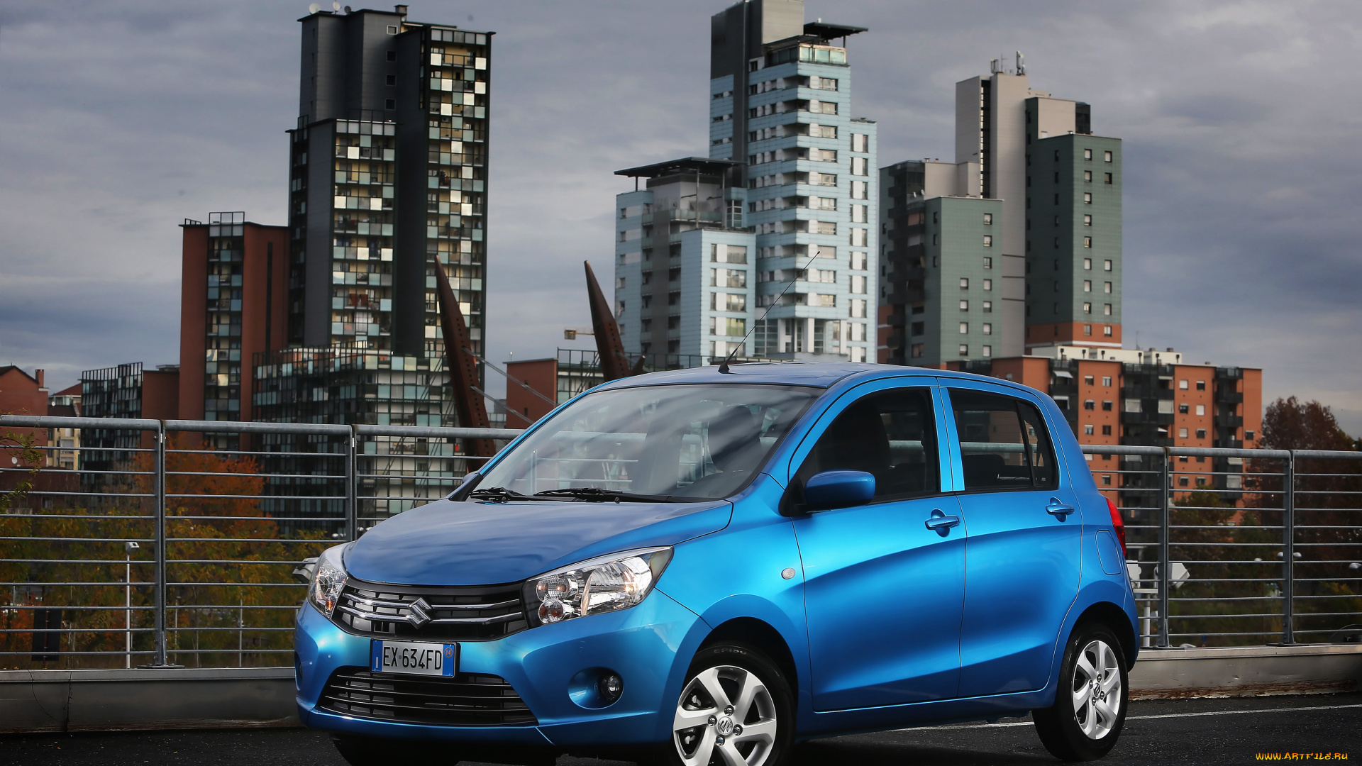 автомобили, suzuki, синий, 2014г, celerio