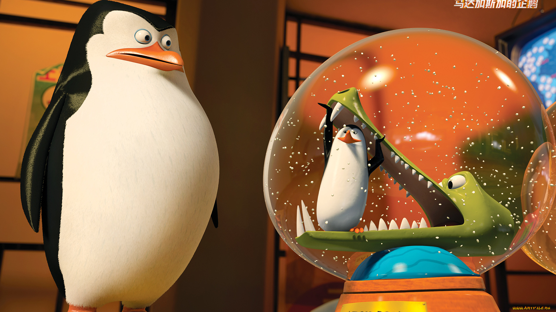 мультфильмы, the, penguins, of, madagascar, пингвин, глаза, клюв