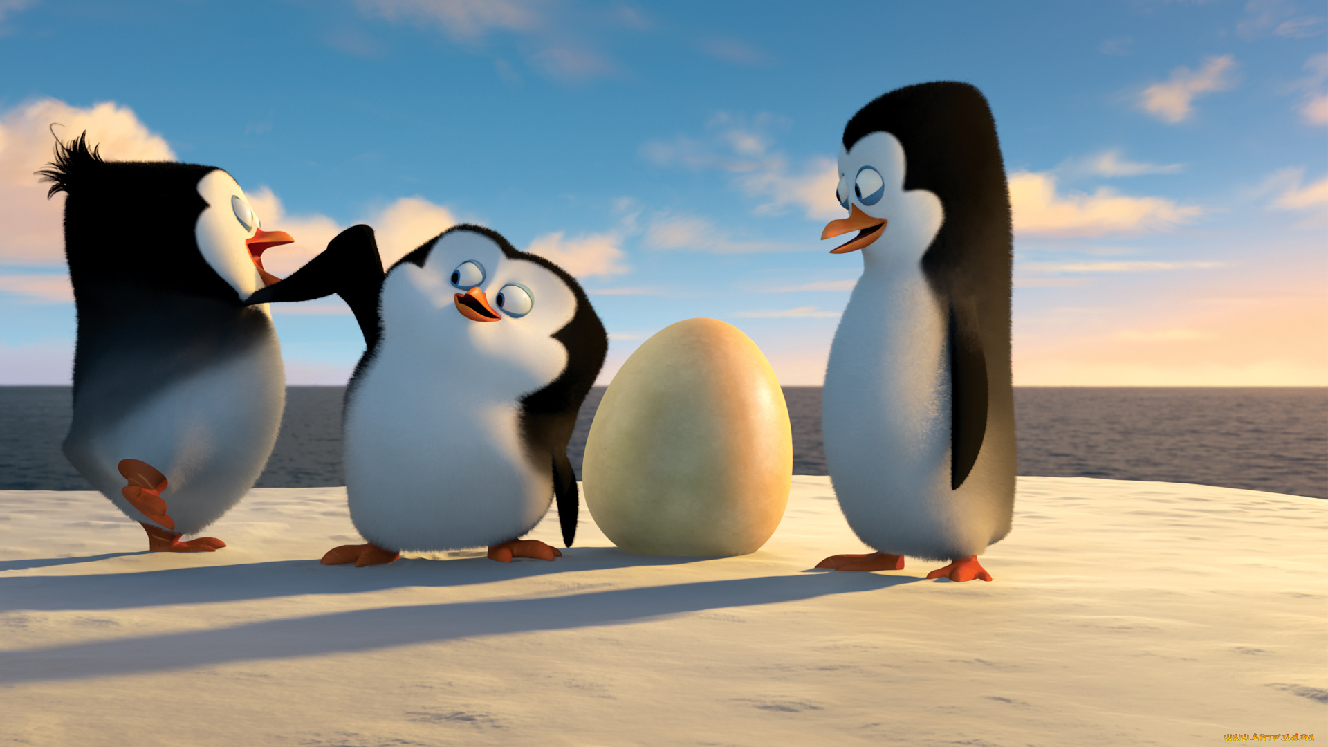 мультфильмы, the, penguins, of, madagascar, пингвины, клюв, глаза