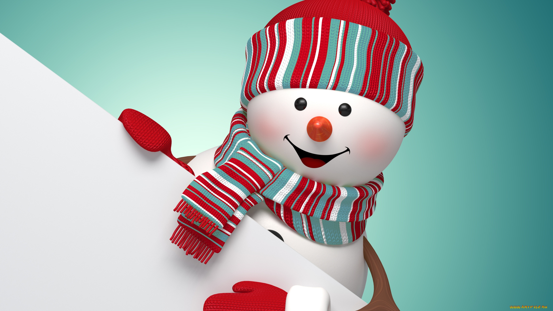 праздничные, 3д, графика, , новый, год, рождество, новый, год, снеговик, winter, new, year, christmas, merry, 3d, cute, snowman