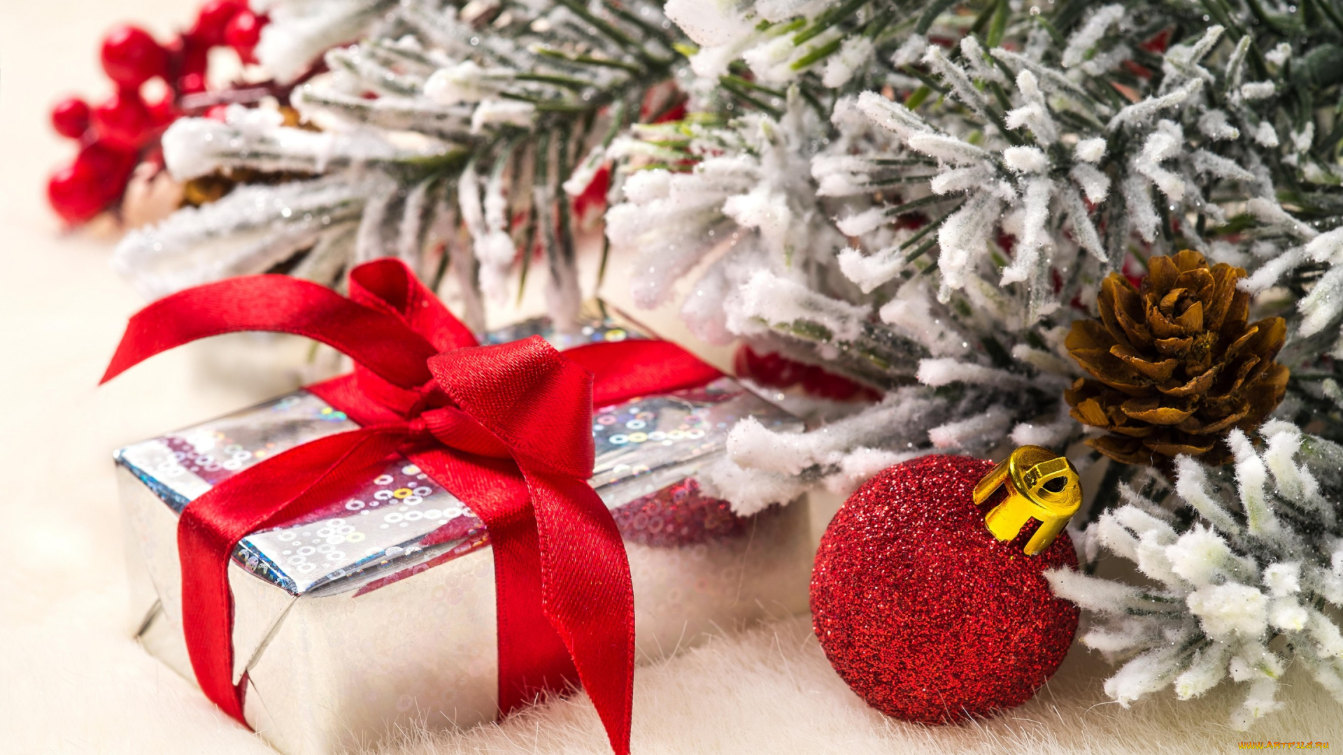 праздничные, подарки, и, коробочки, christmas, рождество, новый, год, merry