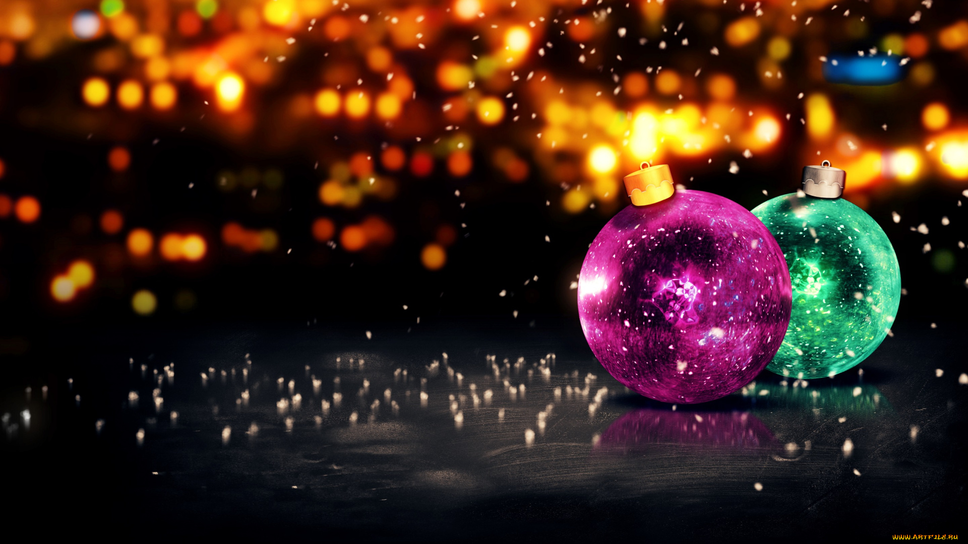 праздничные, шары, новый, год, рождество, balls, christmas, merry, new, year, happy