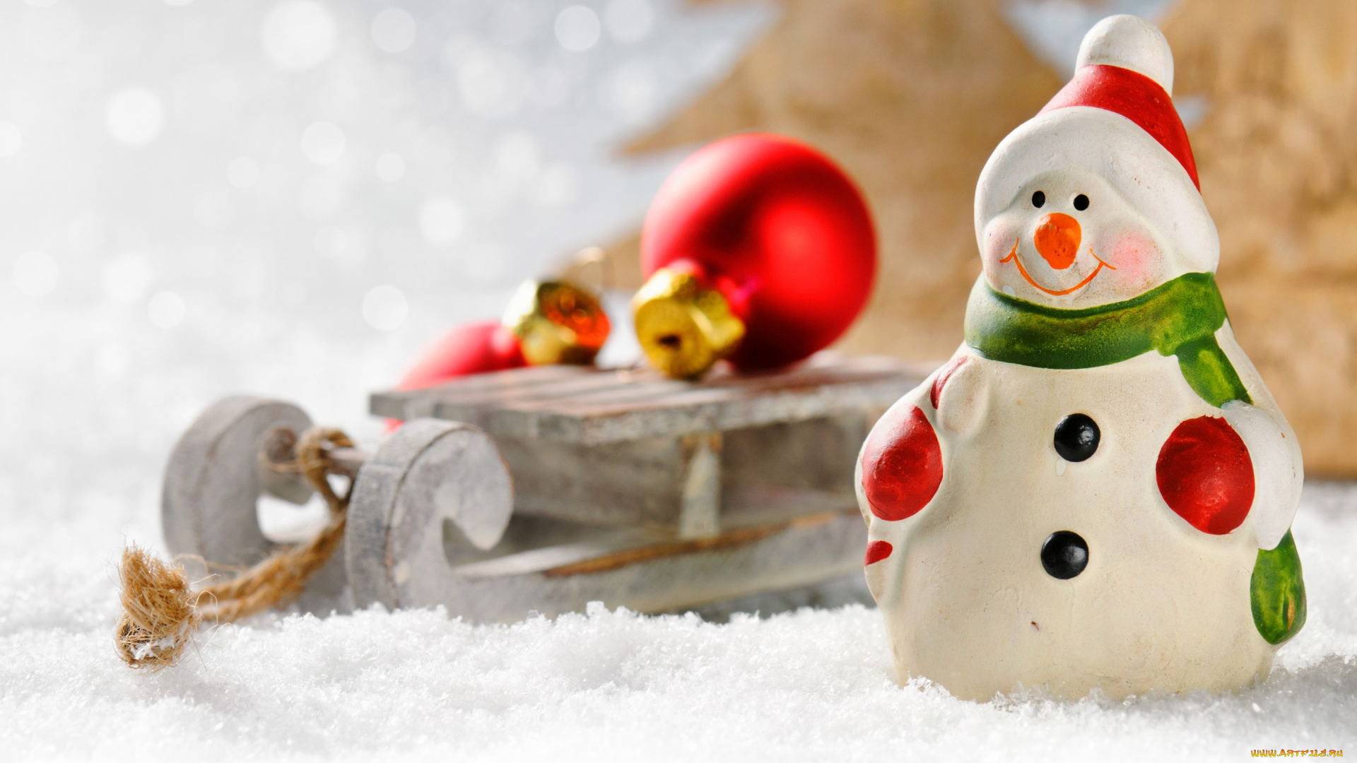 праздничные, снеговики, merry, christmas, decoration, balls, новый, год, рождество, украшения, шары, снег, снеговик, зима