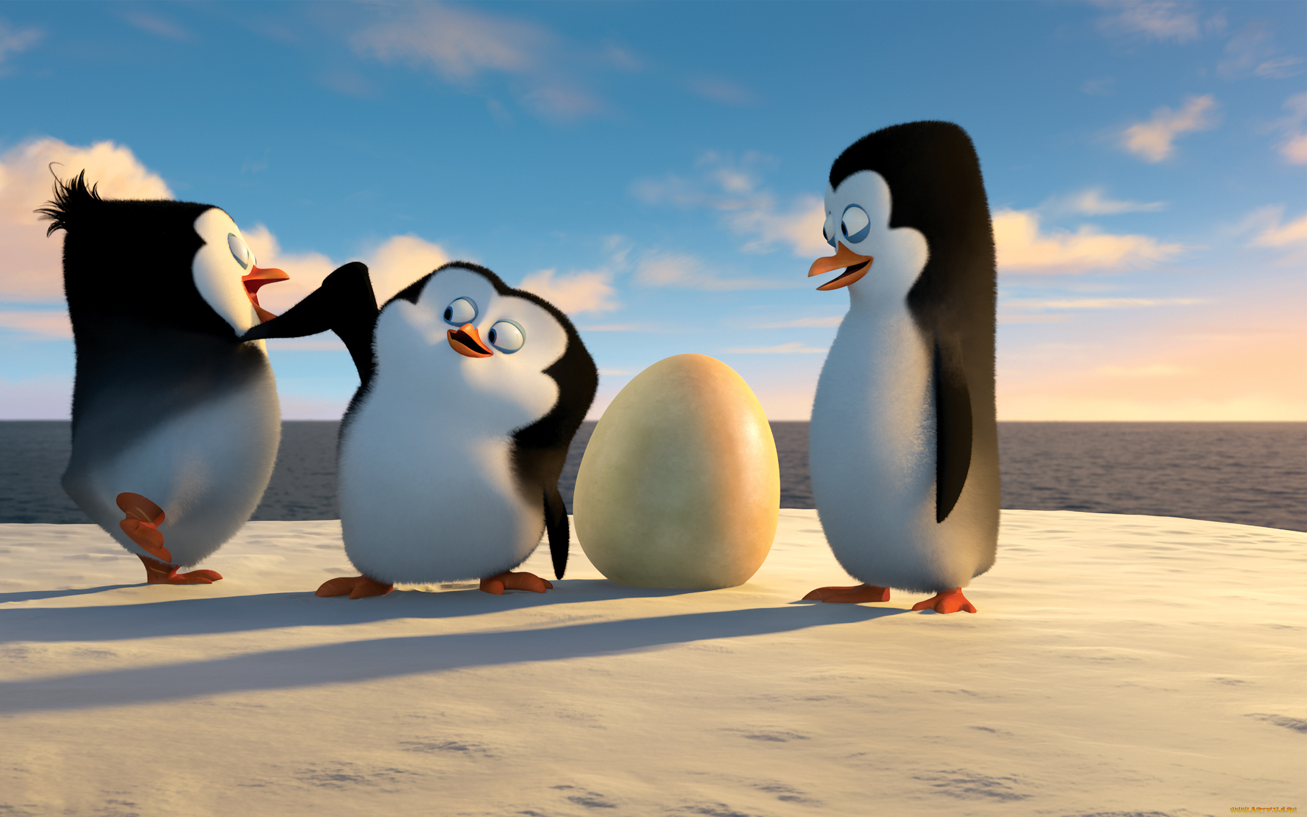 мультфильмы, the, penguins, of, madagascar, пингвины, клюв, глаза