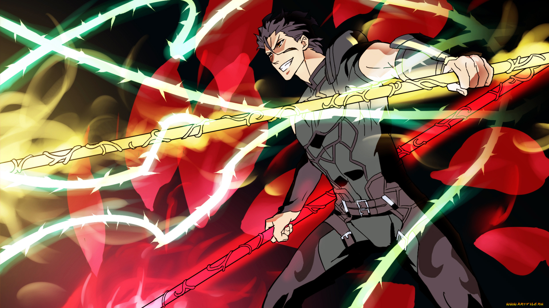 аниме, fate, zero, lancer