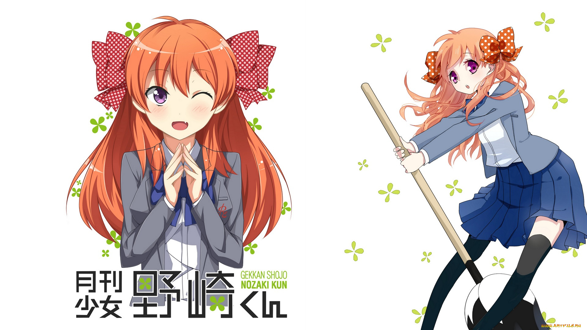 аниме, gekkan, shoujo, nozaki-kun, сакура