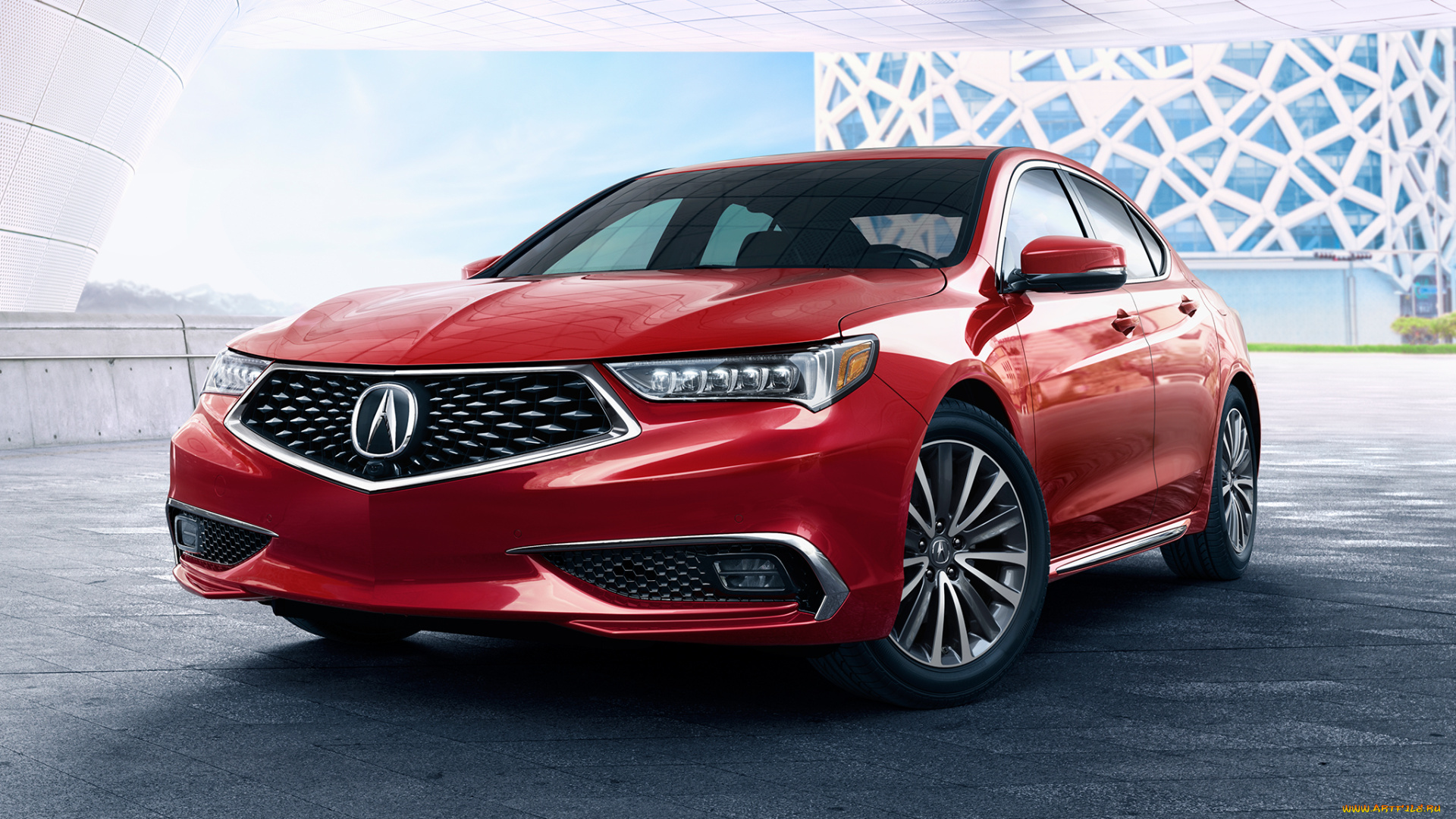 acura, tlx, engine, 2018, автомобили, acura, engine, tlx, красная, 2018