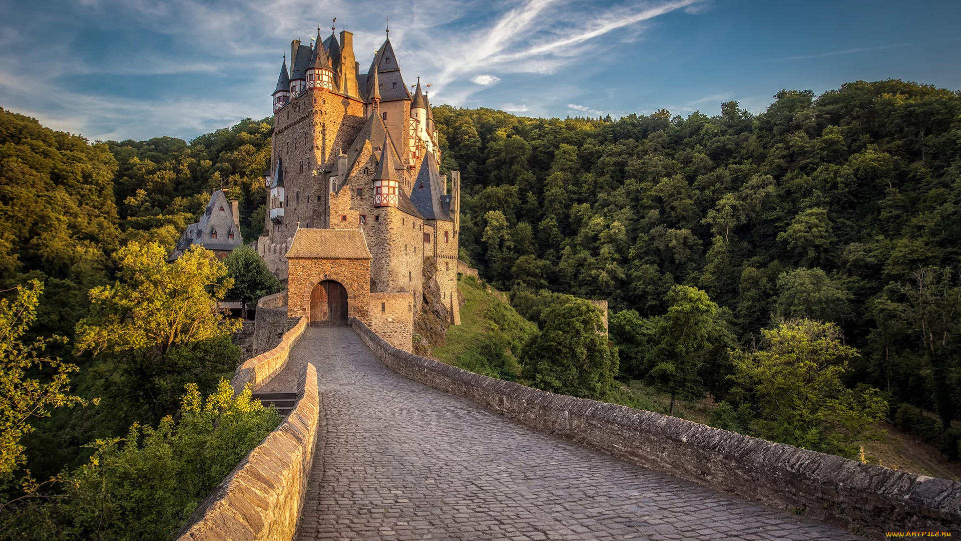 eltz, castle, города, замки, германии, eltz, castle