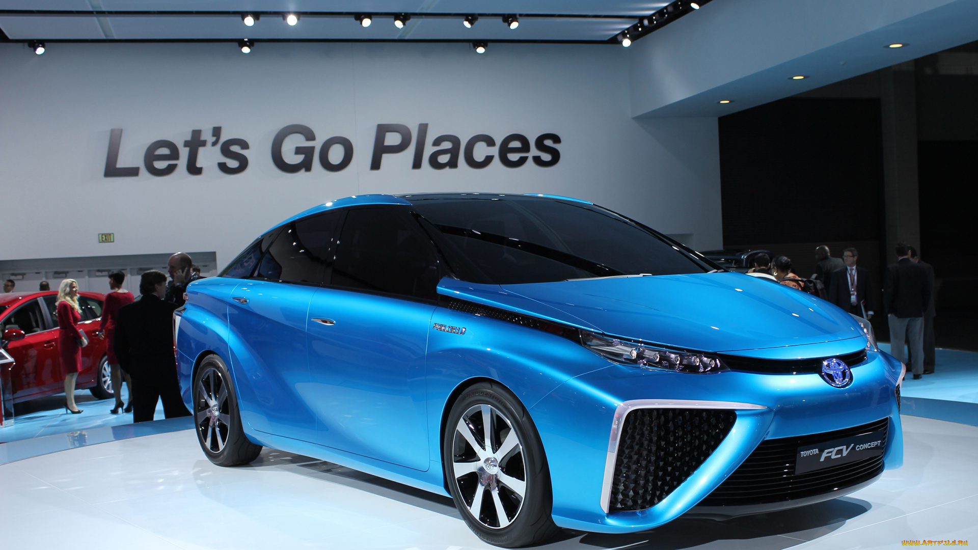 toyota, fcv, fuel, cell, vehicle, hydrogen, concept, 2015, автомобили, выставки, и, уличные, фото, hydrogen, vehicle, cell, 2015, concept, fuel, toyota, fcv