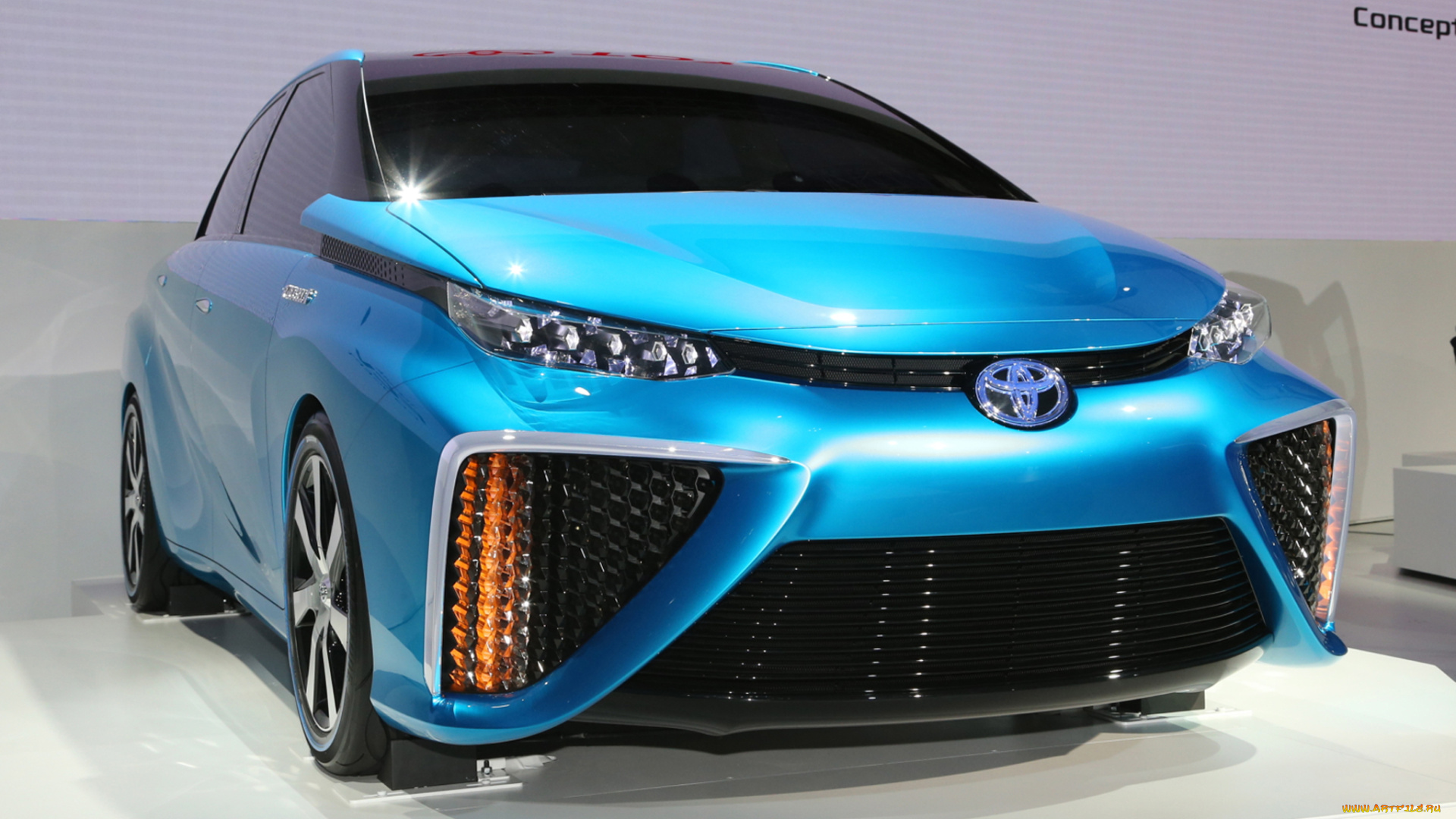 toyota, fcv, fuel, cell, vehicle, hydrogen, concept, 2015, автомобили, toyota, 2015, concept, hydrogen, fuel, cell, vehicle, fcv