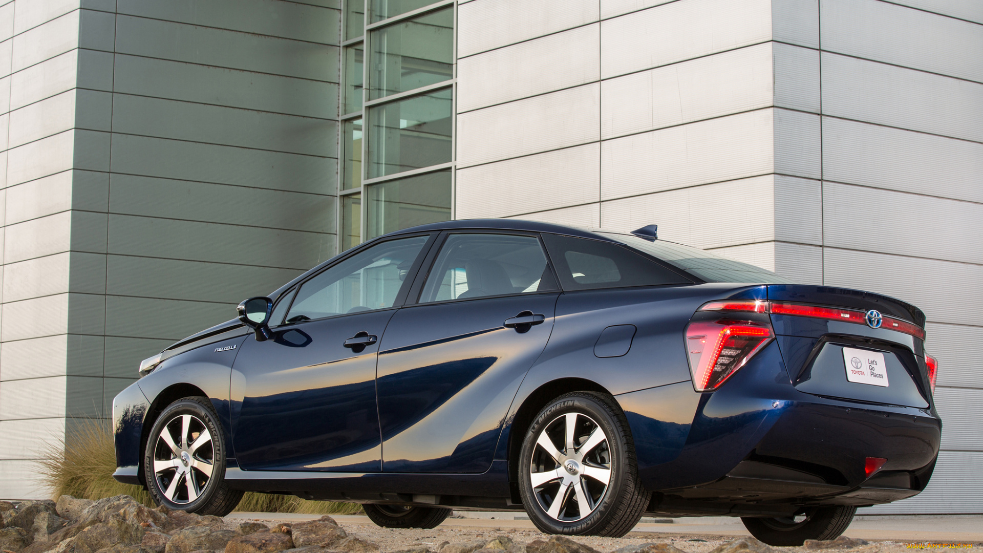 toyota, mirai, fuel, cell, 2016, автомобили, toyota, fuel, mirai, 2016, cell