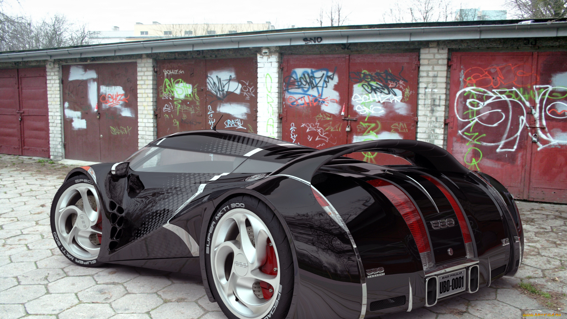 ubo, concept, car, 2012, автомобили, 3д, 2012, ubo, concept, car