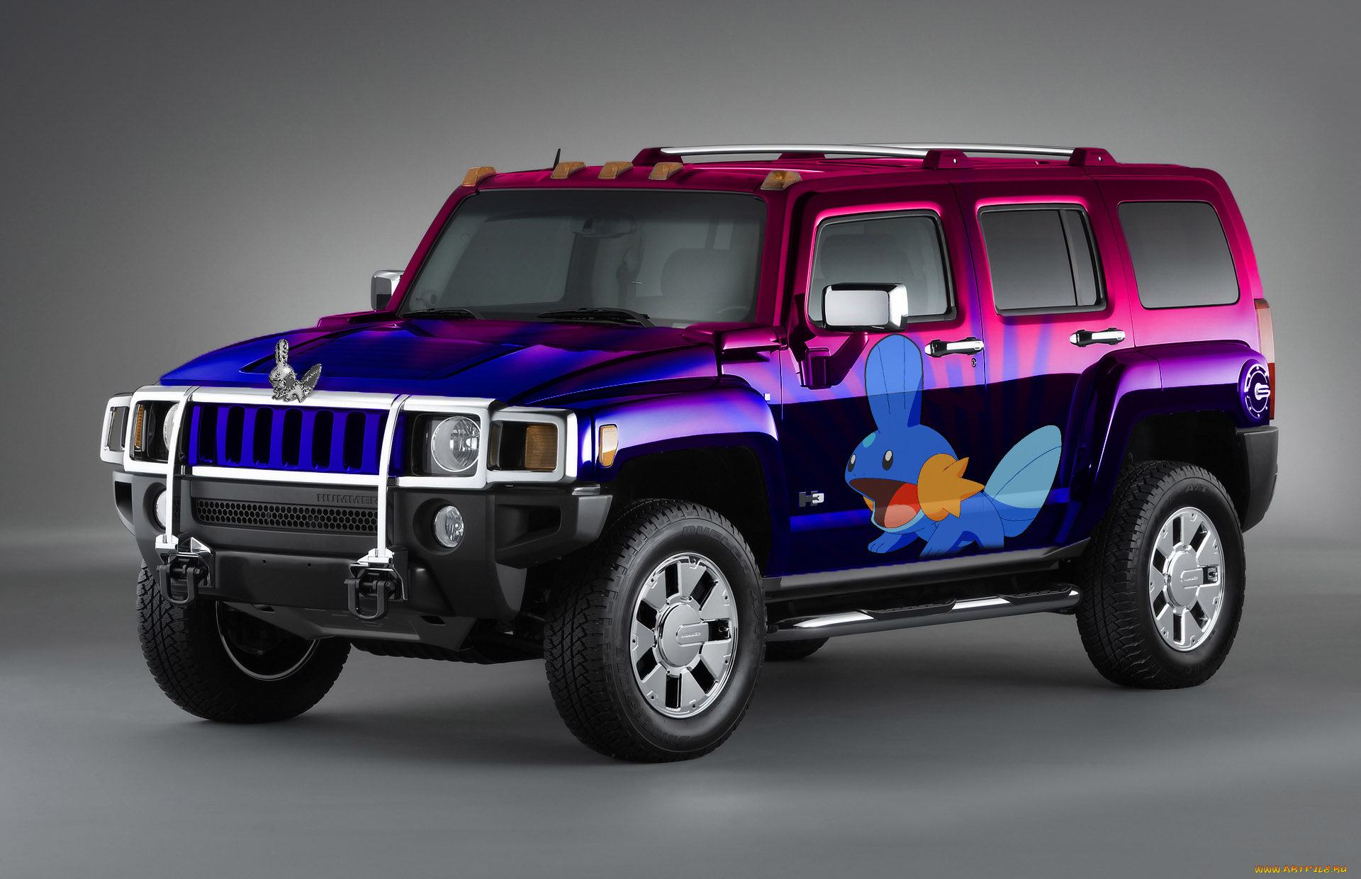 hummer, h3, 2014, автомобили, виртуальный, тюнинг, hummer, h3, 2014